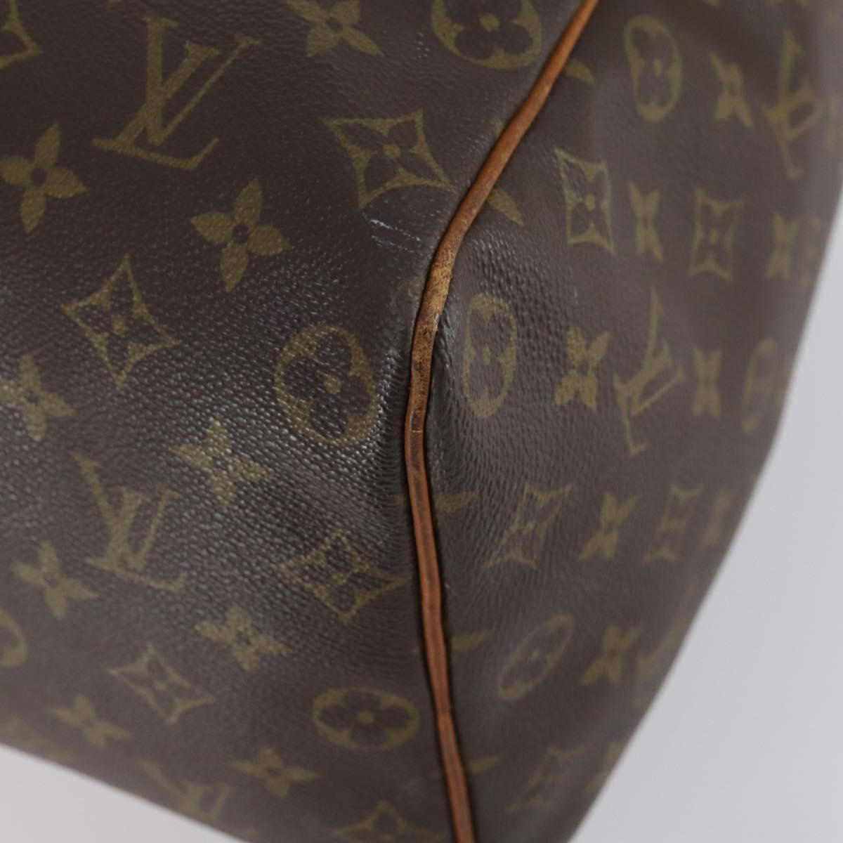 LOUIS VUITTON Monogram Speedy 40 Hand Bag M41522 LV Auth 150685