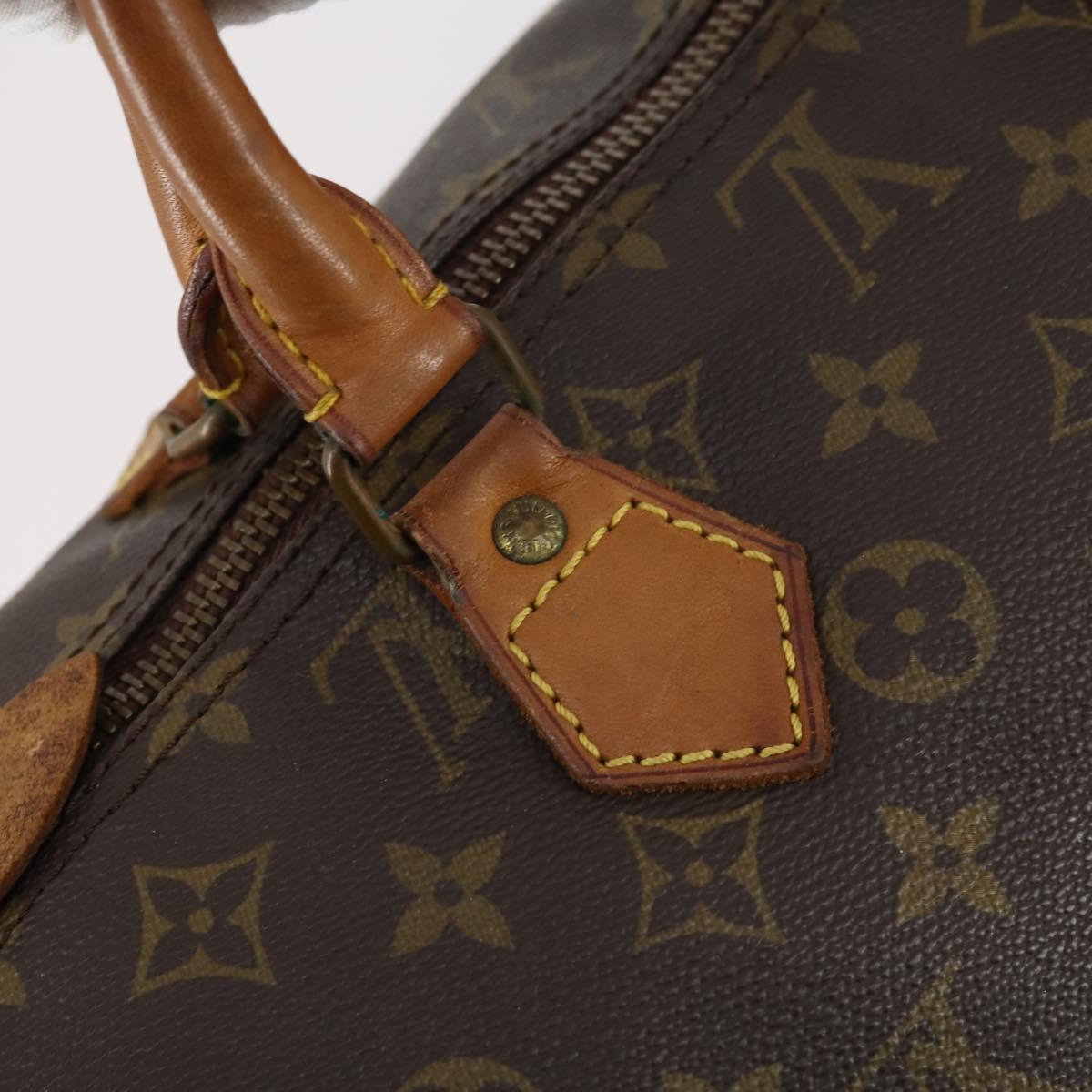 LOUIS VUITTON Monogram Speedy 40 Hand Bag M41522 LV Auth 150685