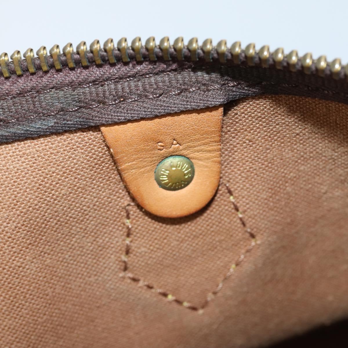 LOUIS VUITTON Monogram Speedy 40 Hand Bag M41522 LV Auth 150685