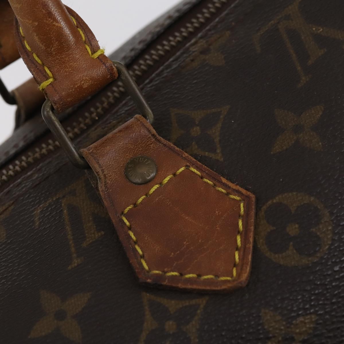LOUIS VUITTON Monogram Speedy 40 Hand Bag M41522 LV Auth 150686
