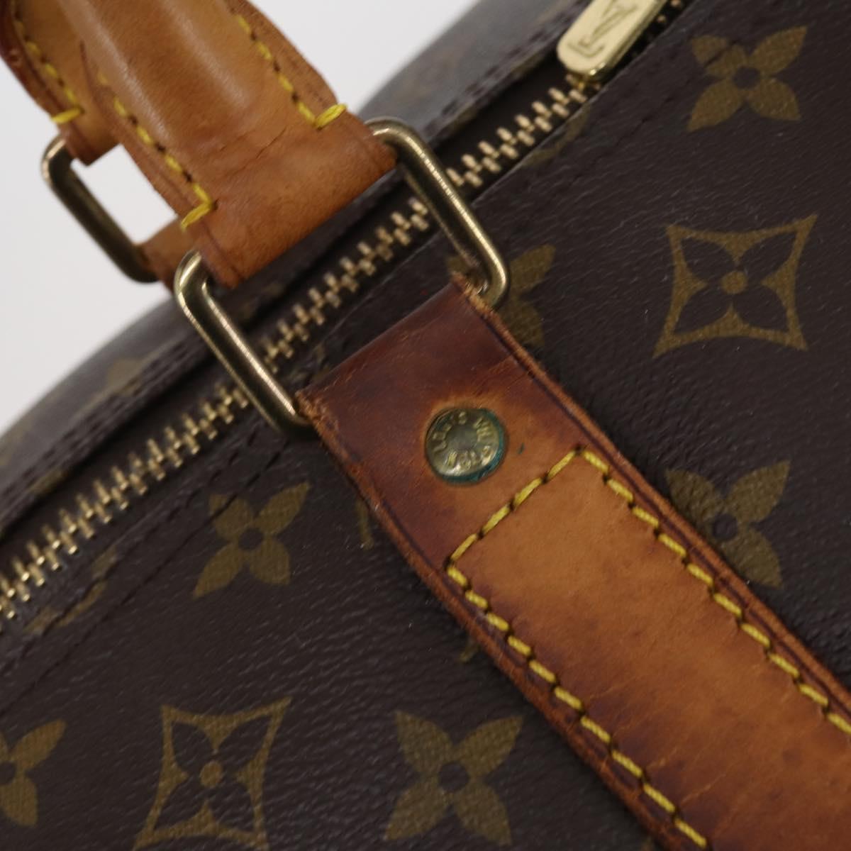 LOUIS VUITTON Monogram Keepall 60 Boston Bag M41422 LV Auth 150692