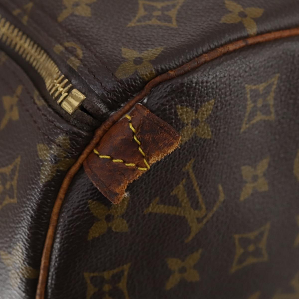 LOUIS VUITTON Monogram Keepall 60 Boston Bag M41422 LV Auth 150692