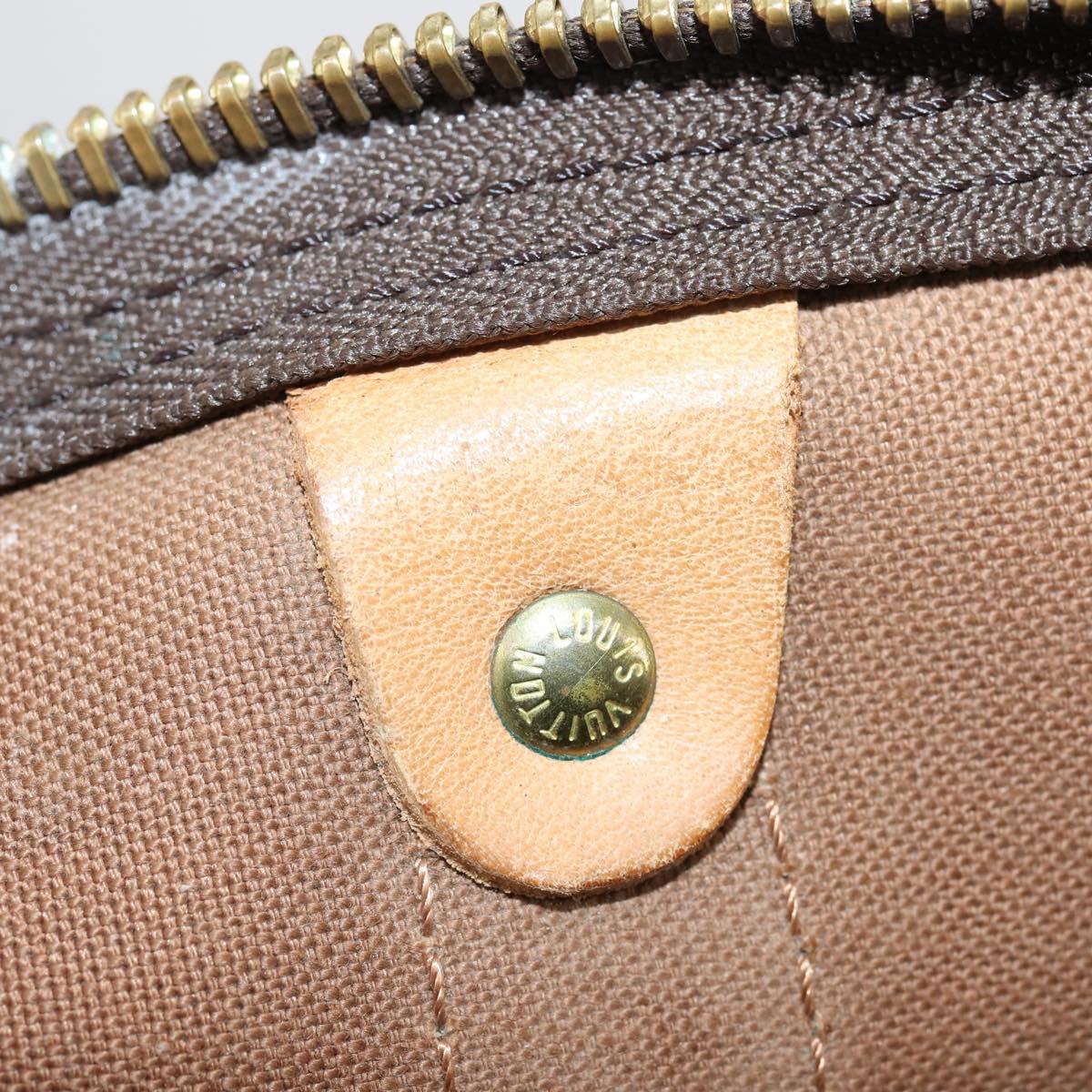 LOUIS VUITTON Monogram Keepall 60 Boston Bag M41422 LV Auth 150692