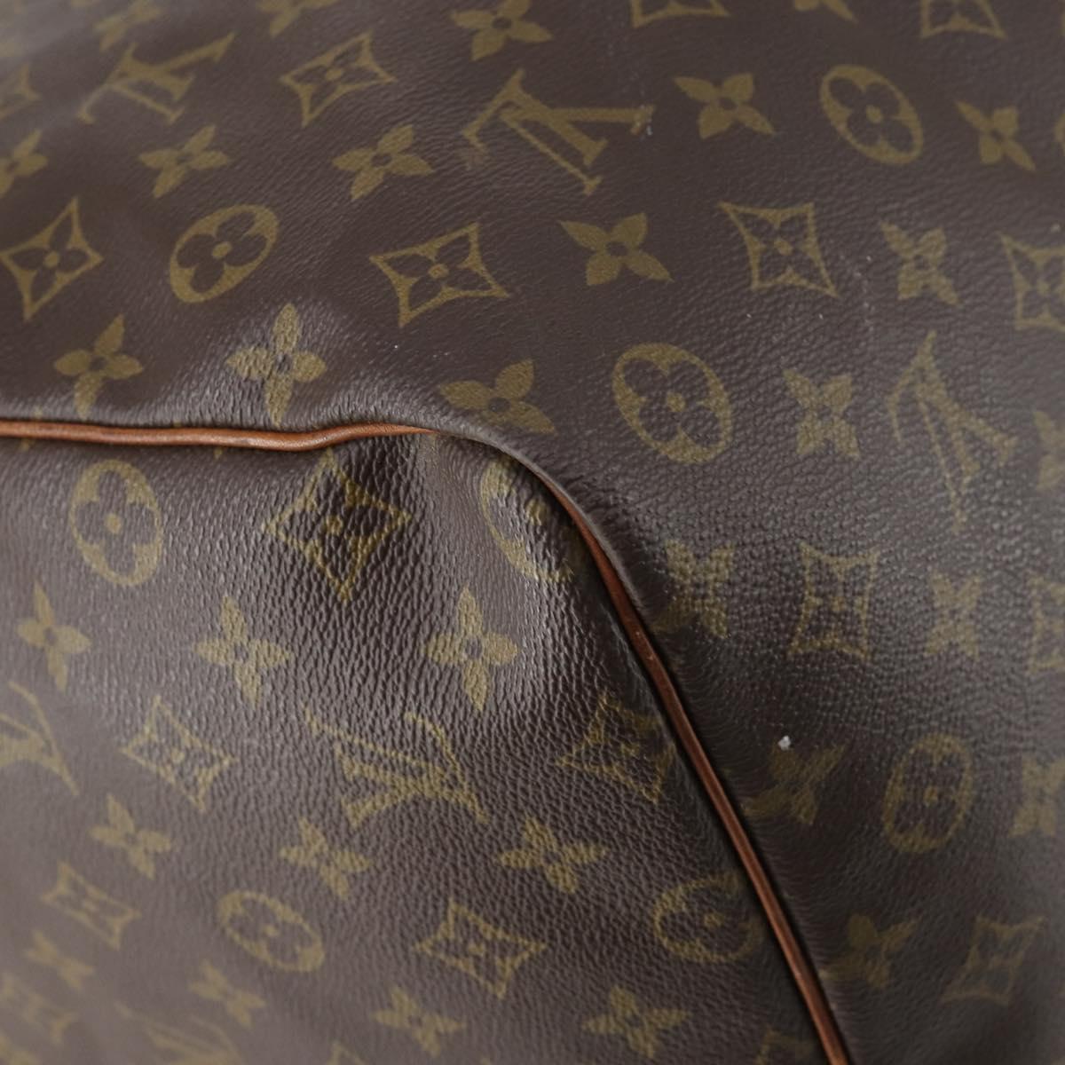 LOUIS VUITTON Monogram Keepall 60 Boston Bag M41422 LV Auth 150693