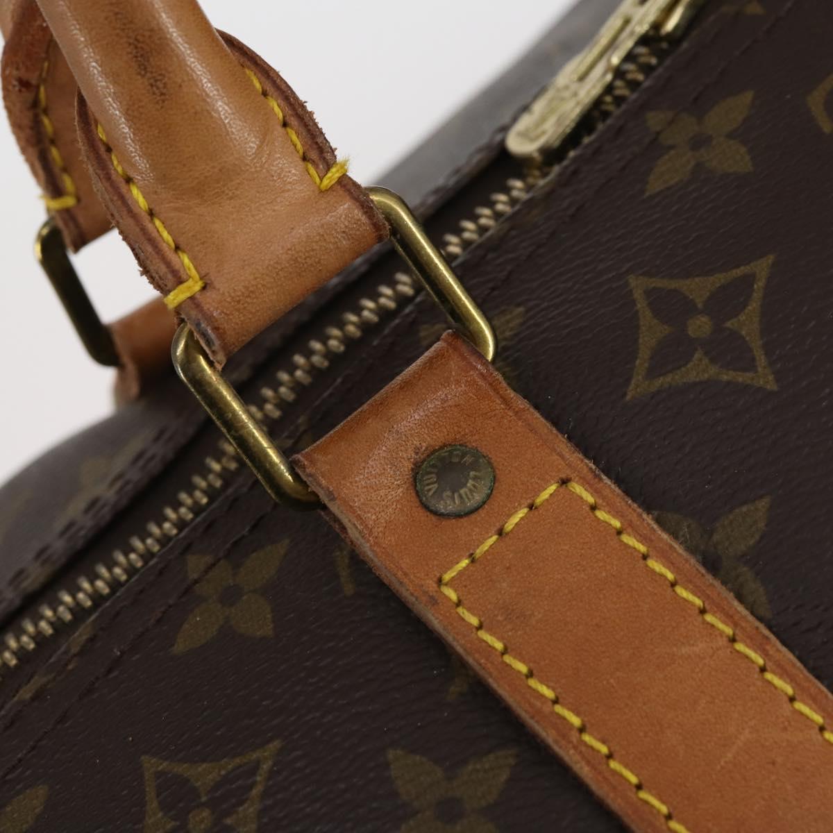 LOUIS VUITTON Monogram Keepall 60 Boston Bag M41422 LV Auth 150693