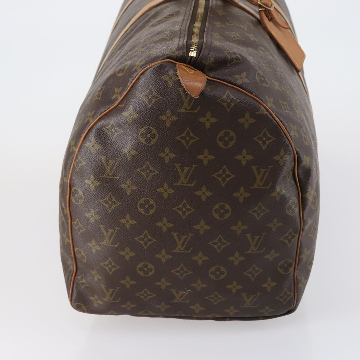 LOUIS VUITTON Monogram Keepall 60 Boston Bag M41422 LV Auth 150693