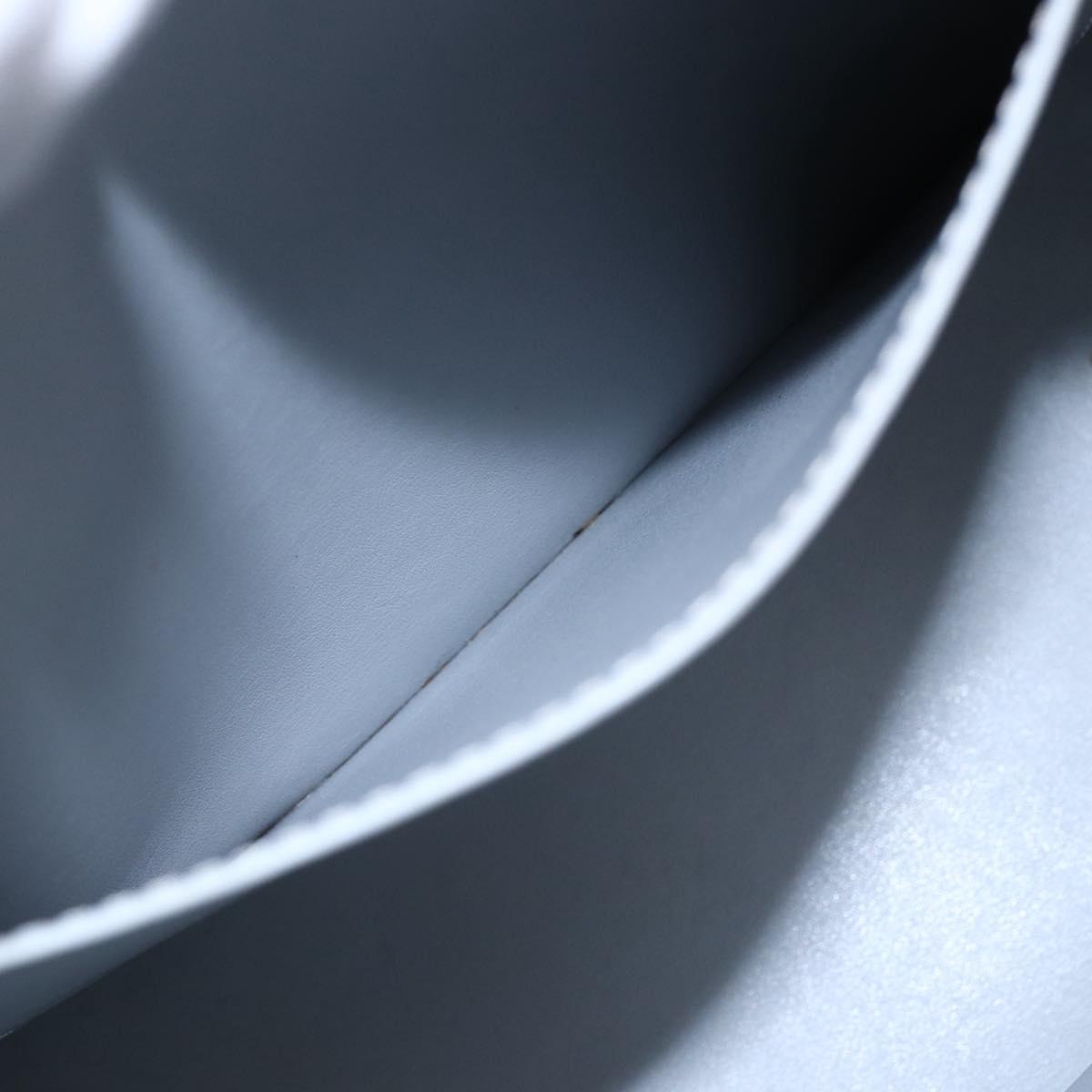 LOUIS VUITTON Monogram Vernis Houston Hand Bag Gris M91053 LV Auth 150701