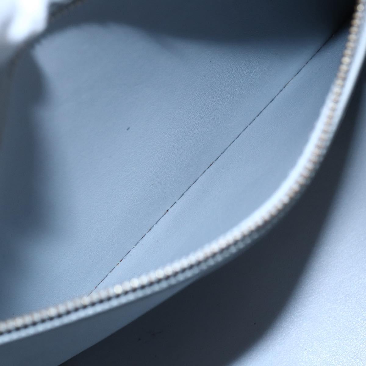 LOUIS VUITTON Monogram Vernis Houston Hand Bag Gris M91053 LV Auth 150702