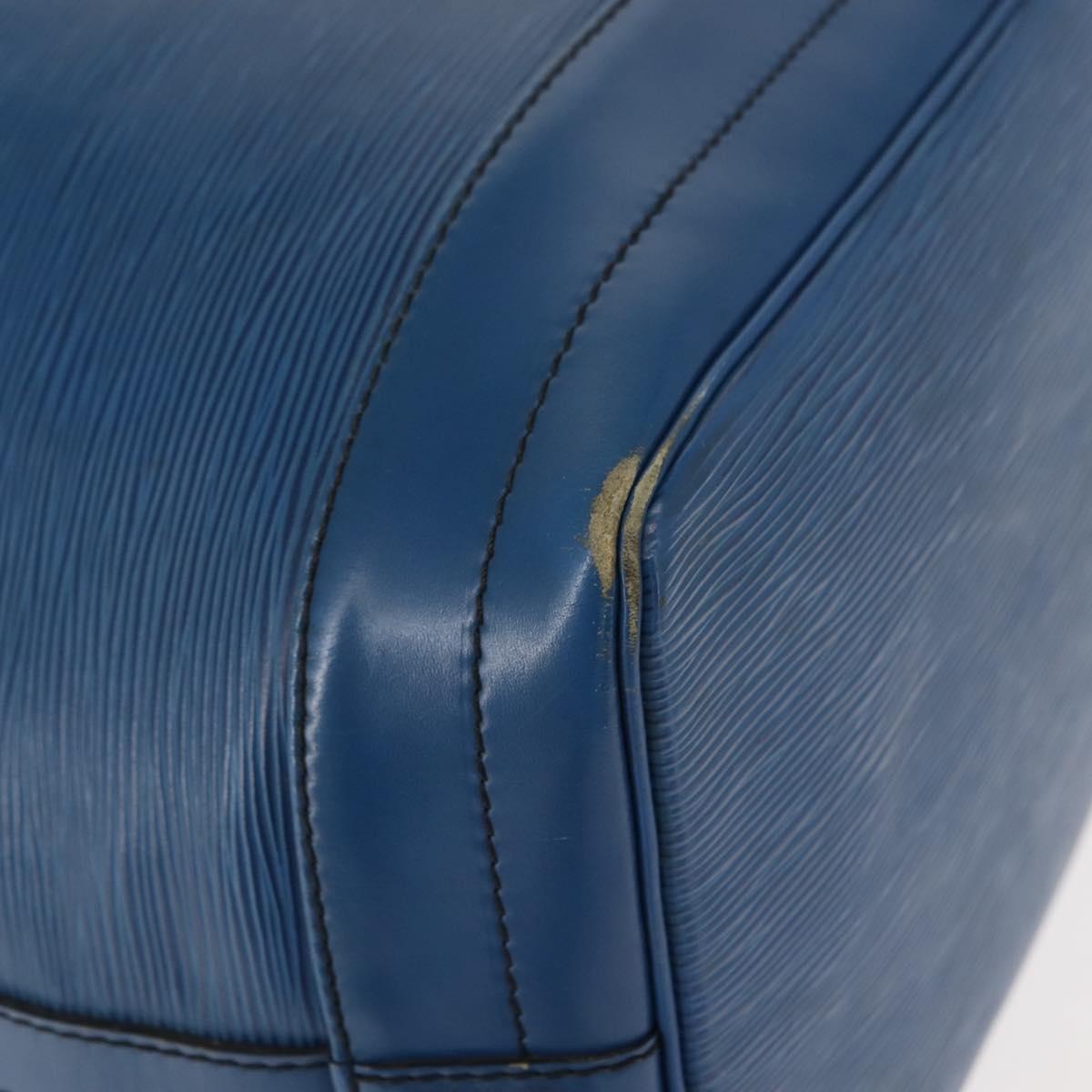 LOUIS VUITTON Epi Noe Shoulder Bag Toledo Blue M44005 LV Auth 150712