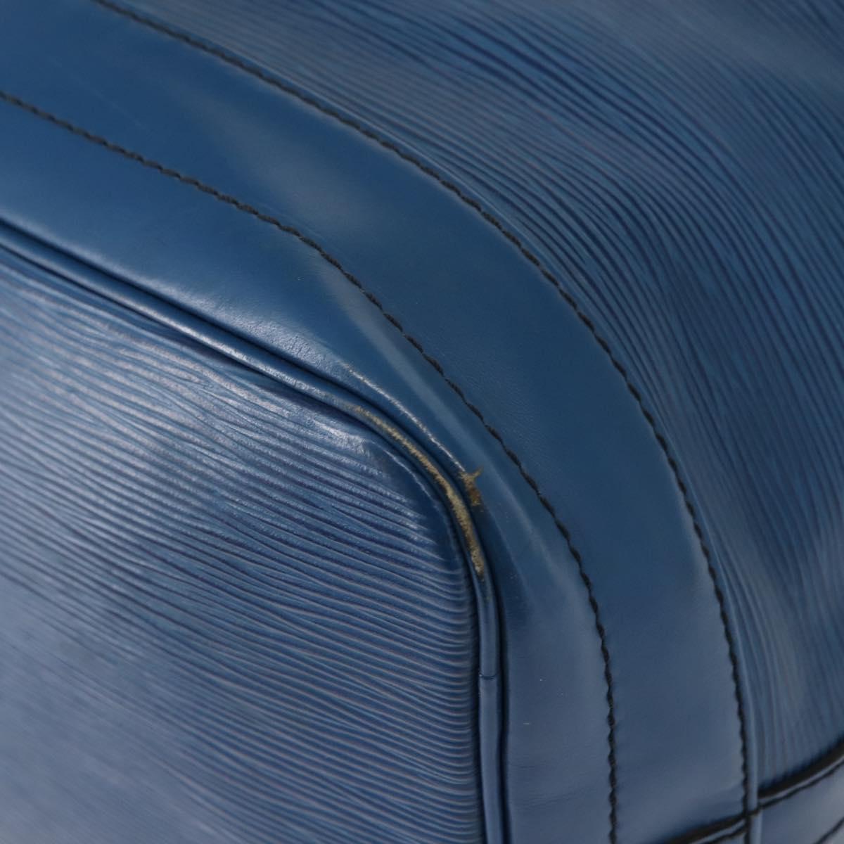 LOUIS VUITTON Epi Noe Shoulder Bag Toledo Blue M44005 LV Auth 150712