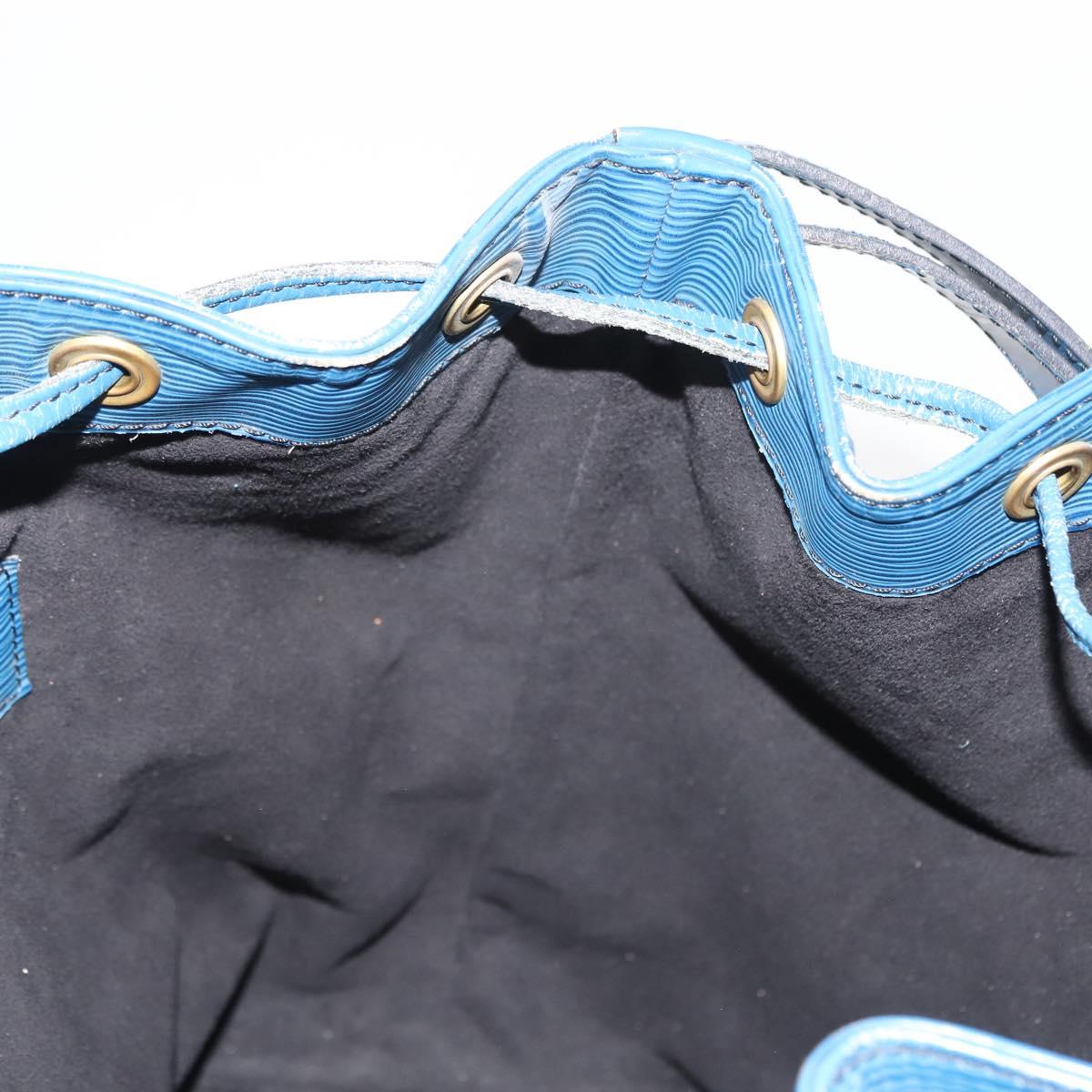 LOUIS VUITTON Epi Noe Shoulder Bag Toledo Blue M44005 LV Auth 150712