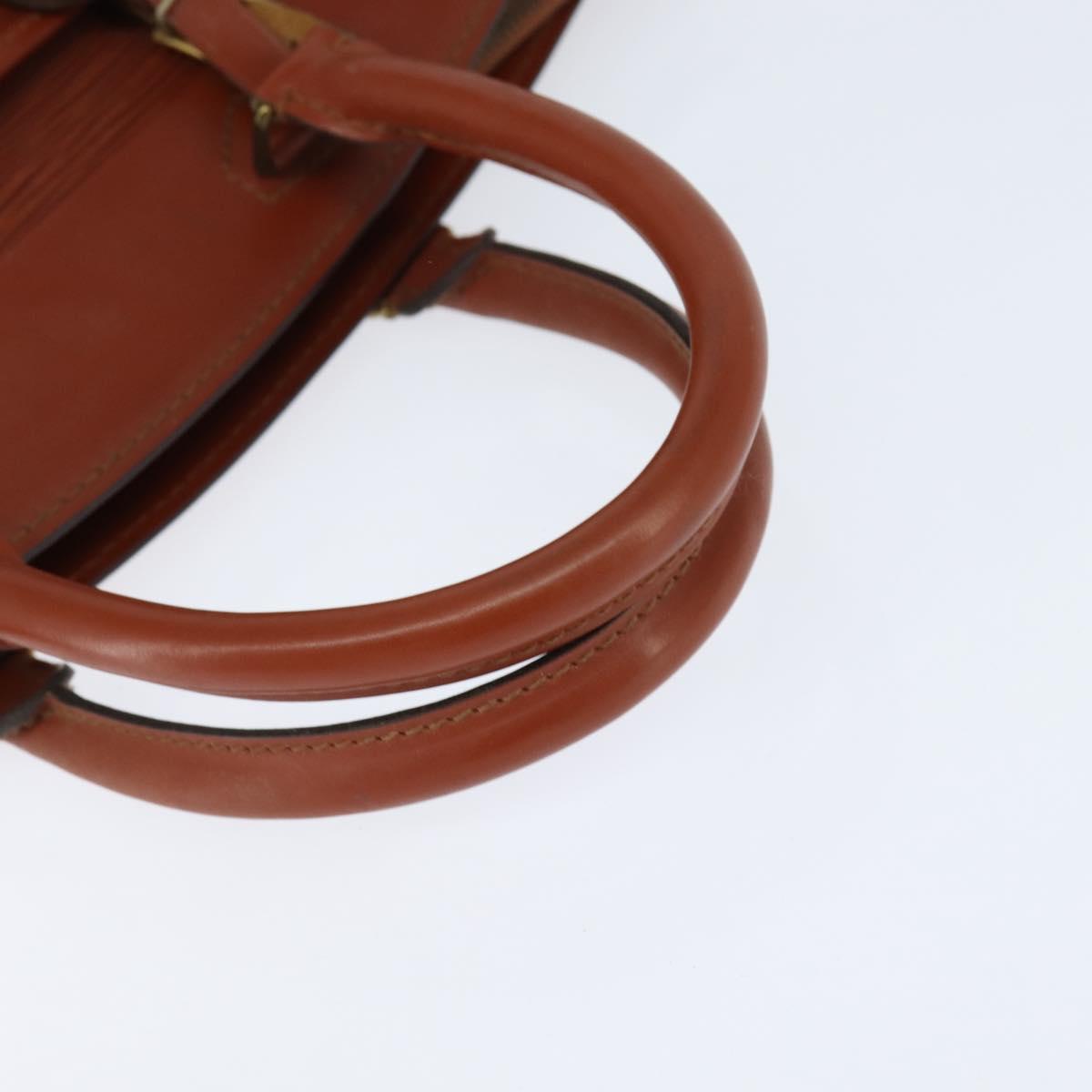 LOUIS VUITTON Epi Riviera Hand Bag Brown M48183 LV Auth 150713