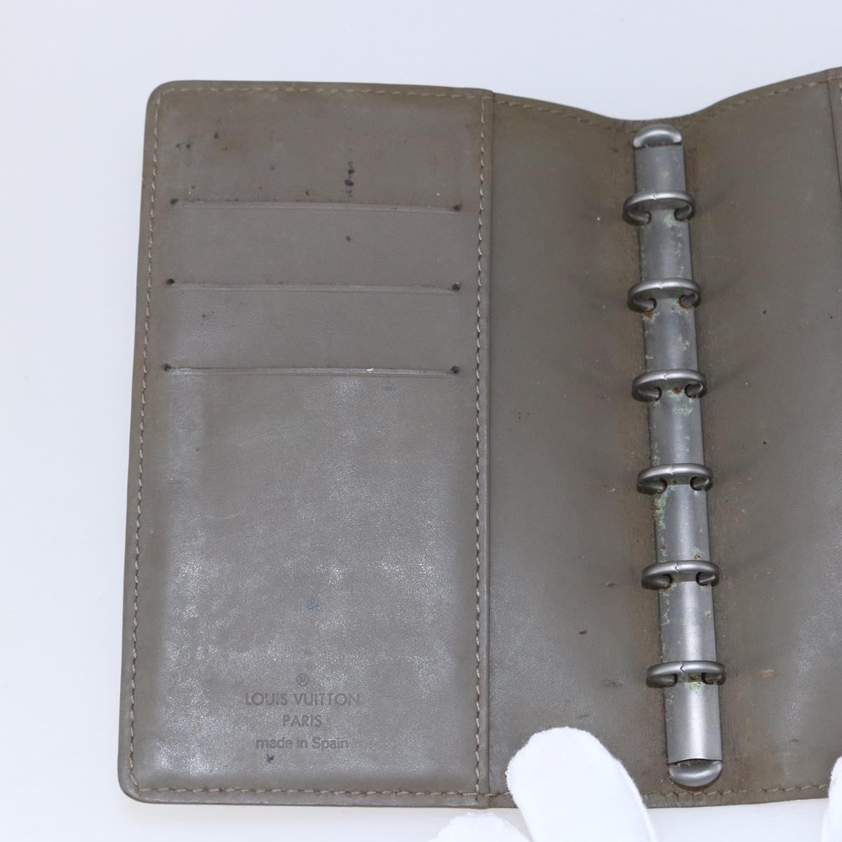 LOUIS VUITTON Epi Agenda PM Day Planner Cover Lilac R2005B LV Auth 150784