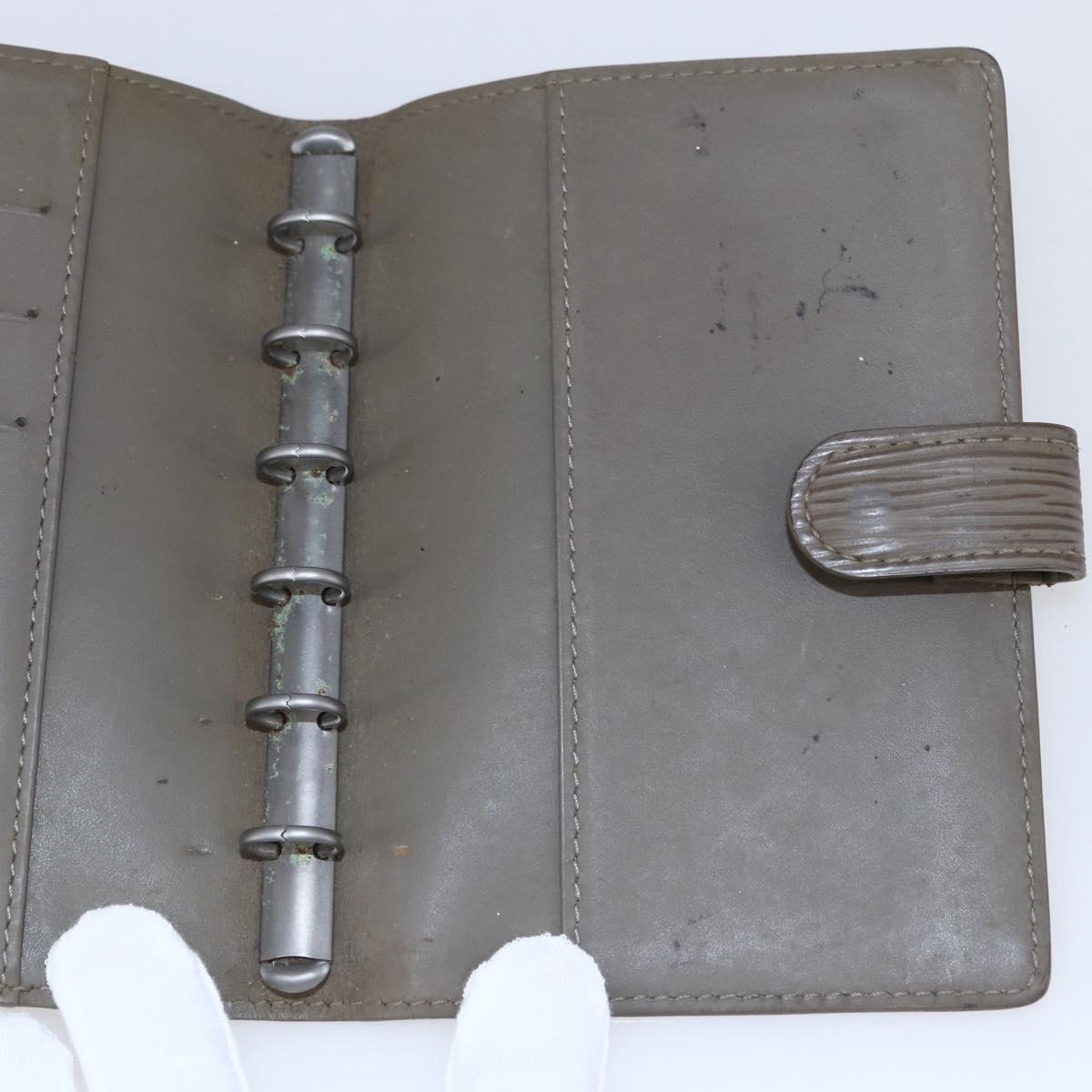 LOUIS VUITTON Epi Agenda PM Day Planner Cover Lilac R2005B LV Auth 150784