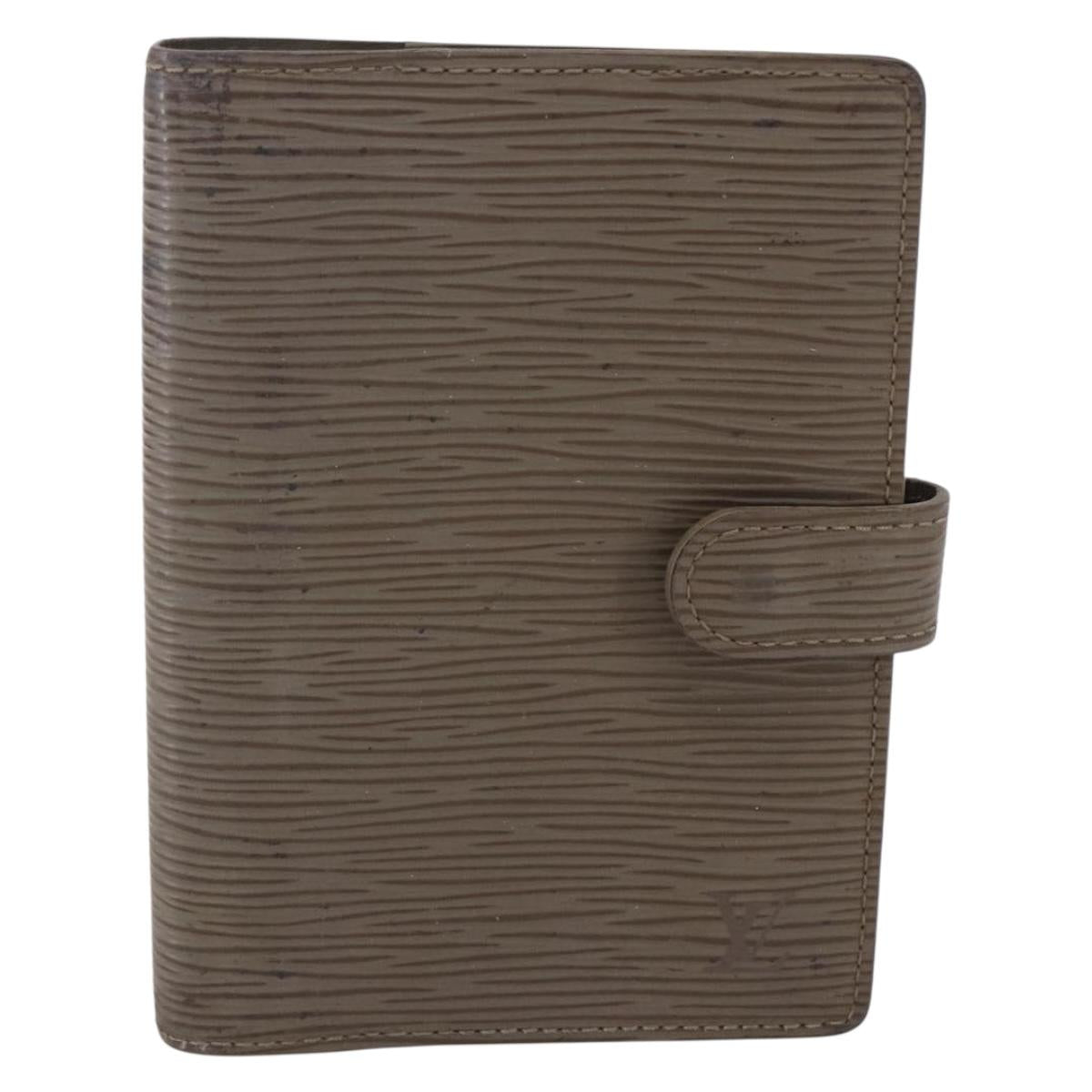 LOUIS VUITTON Epi Agenda PM Day Planner Cover Lilac R2005B LV Auth 150784