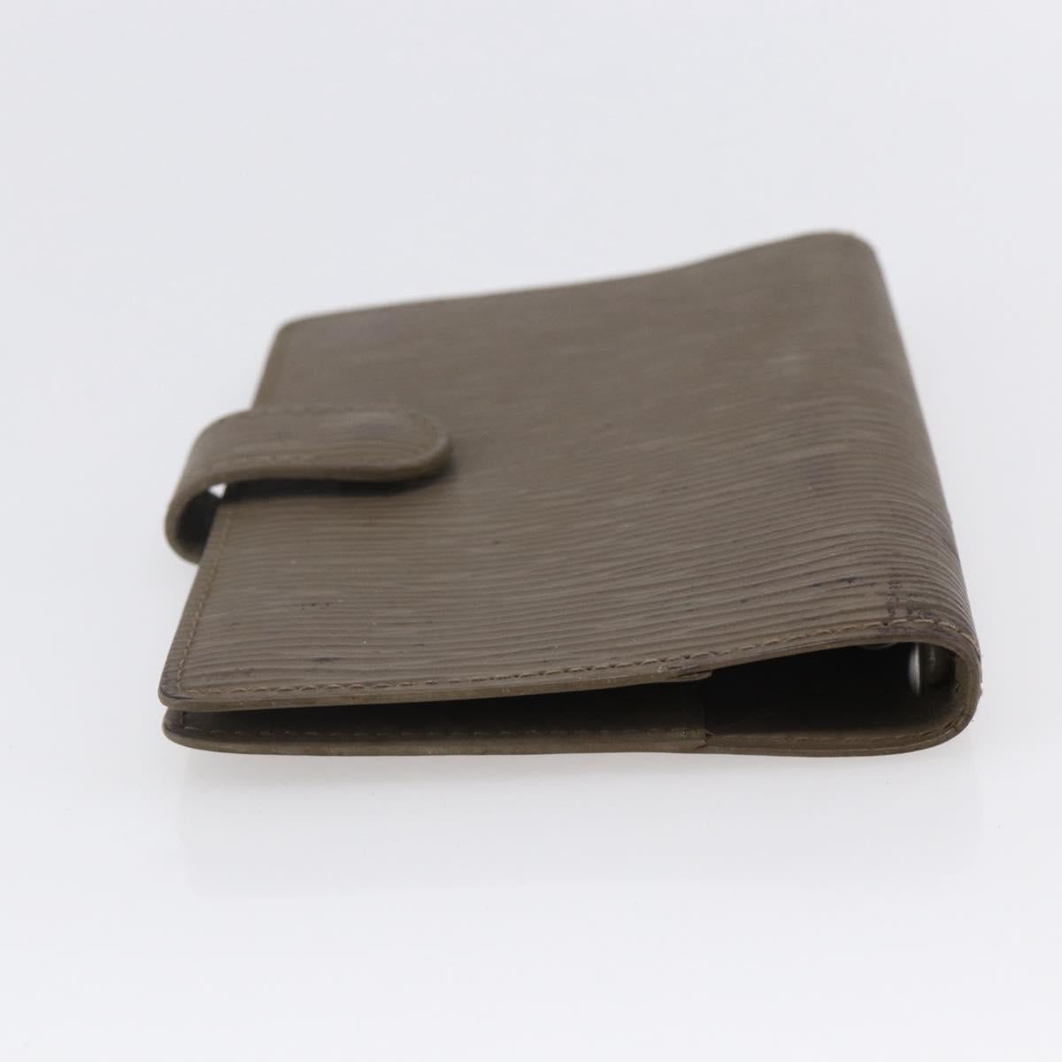 LOUIS VUITTON Epi Agenda PM Day Planner Cover Lilac R2005B LV Auth 150784