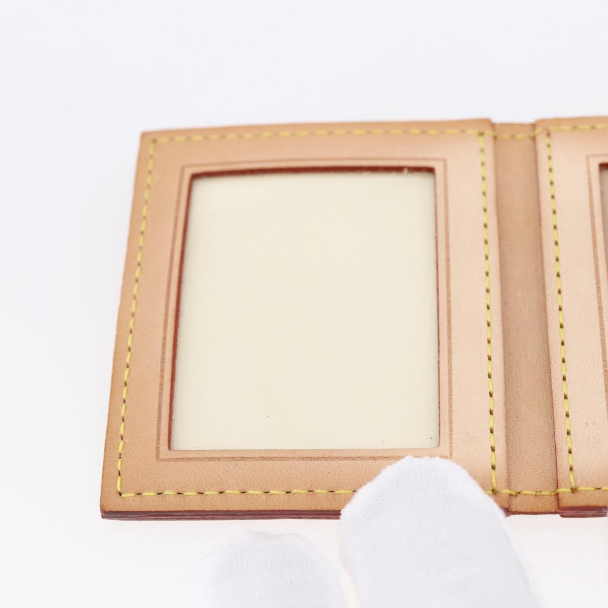 LOUIS VUITTON Multicolor Portofoto 2 Photo Frame White M58003 LV Auth 150787