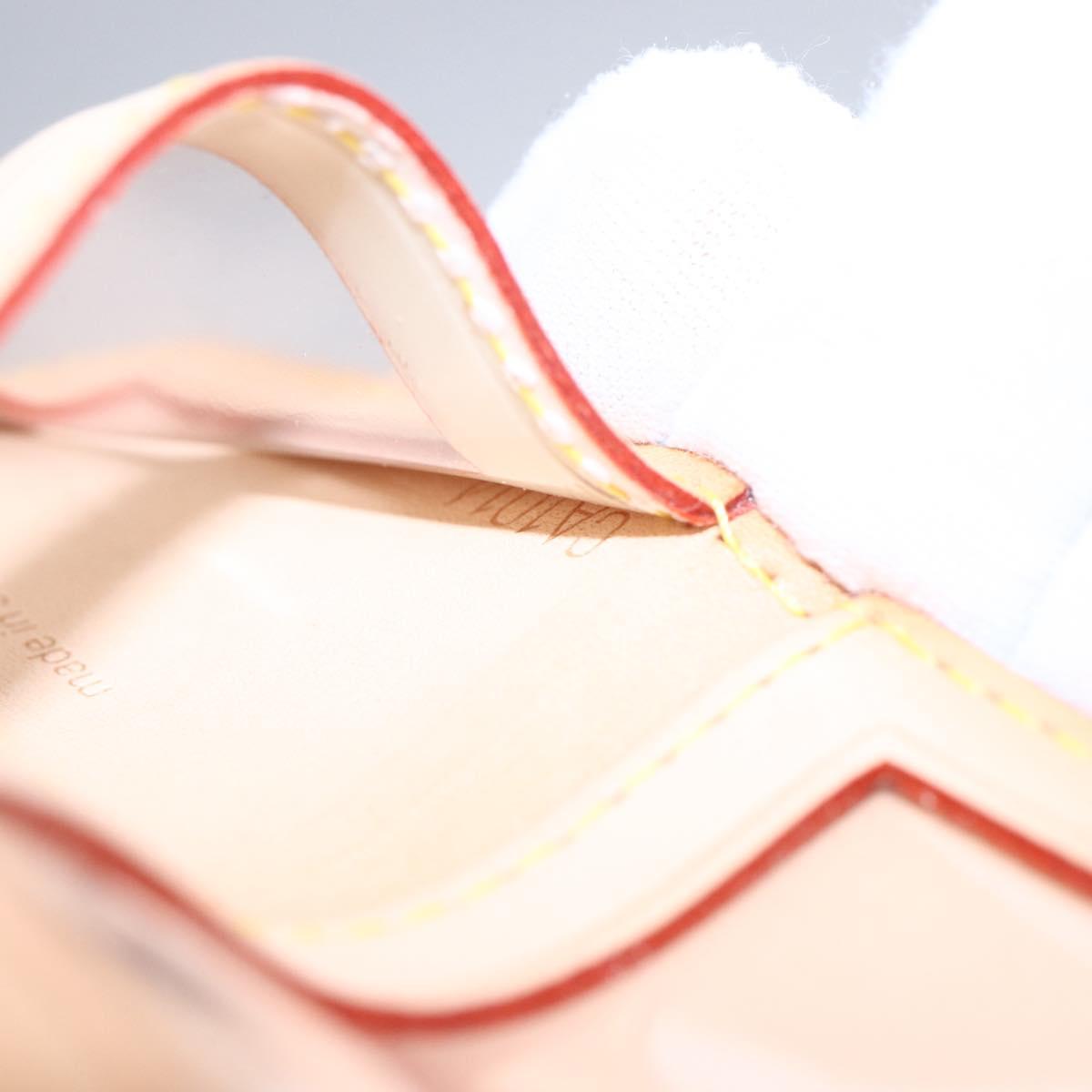 LOUIS VUITTON Multicolor Portofoto 2 Photo Frame White M58003 LV Auth 150787