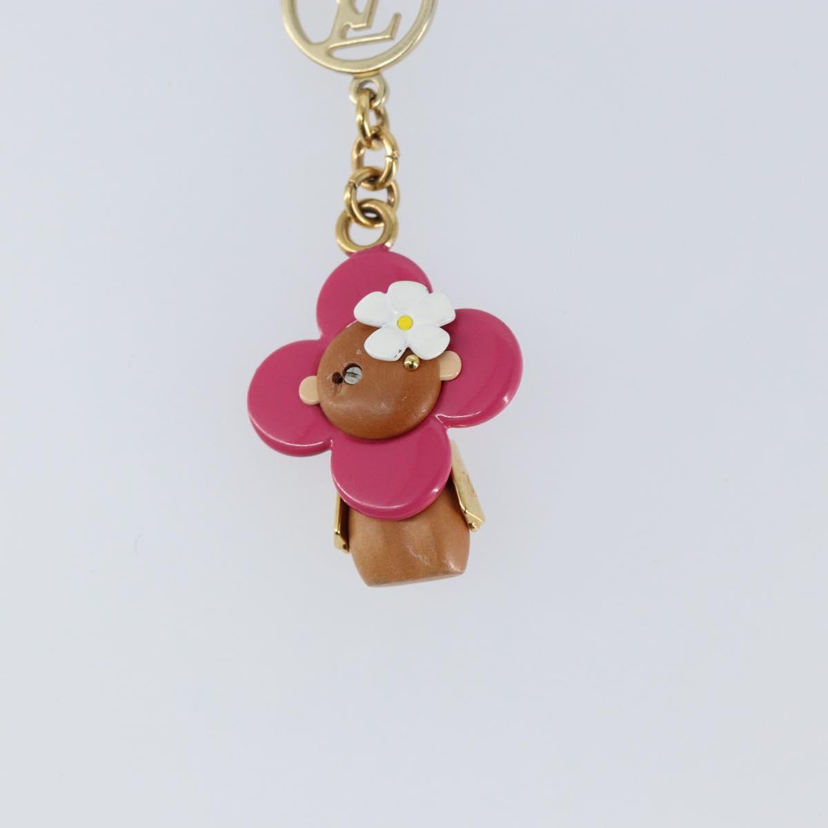 LOUIS VUITTON Vivienne Hawaii Charm metal Pink M01356 LV Auth 150789