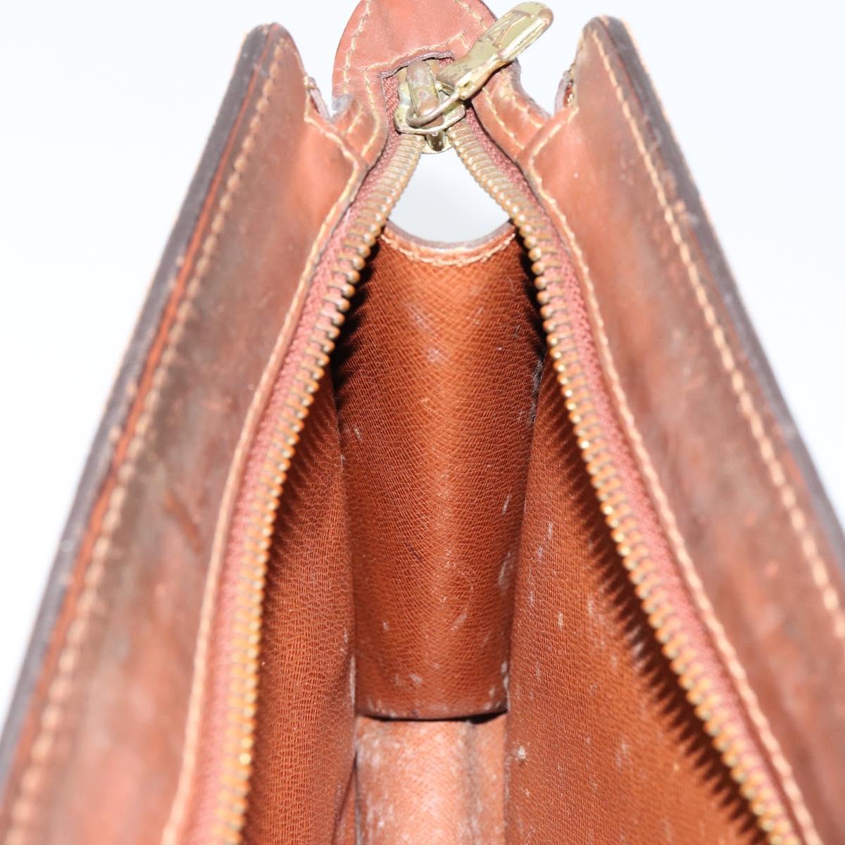 LOUIS VUITTON Monogram Pochette Homme Clutch Bag M51795 LV Auth 150800