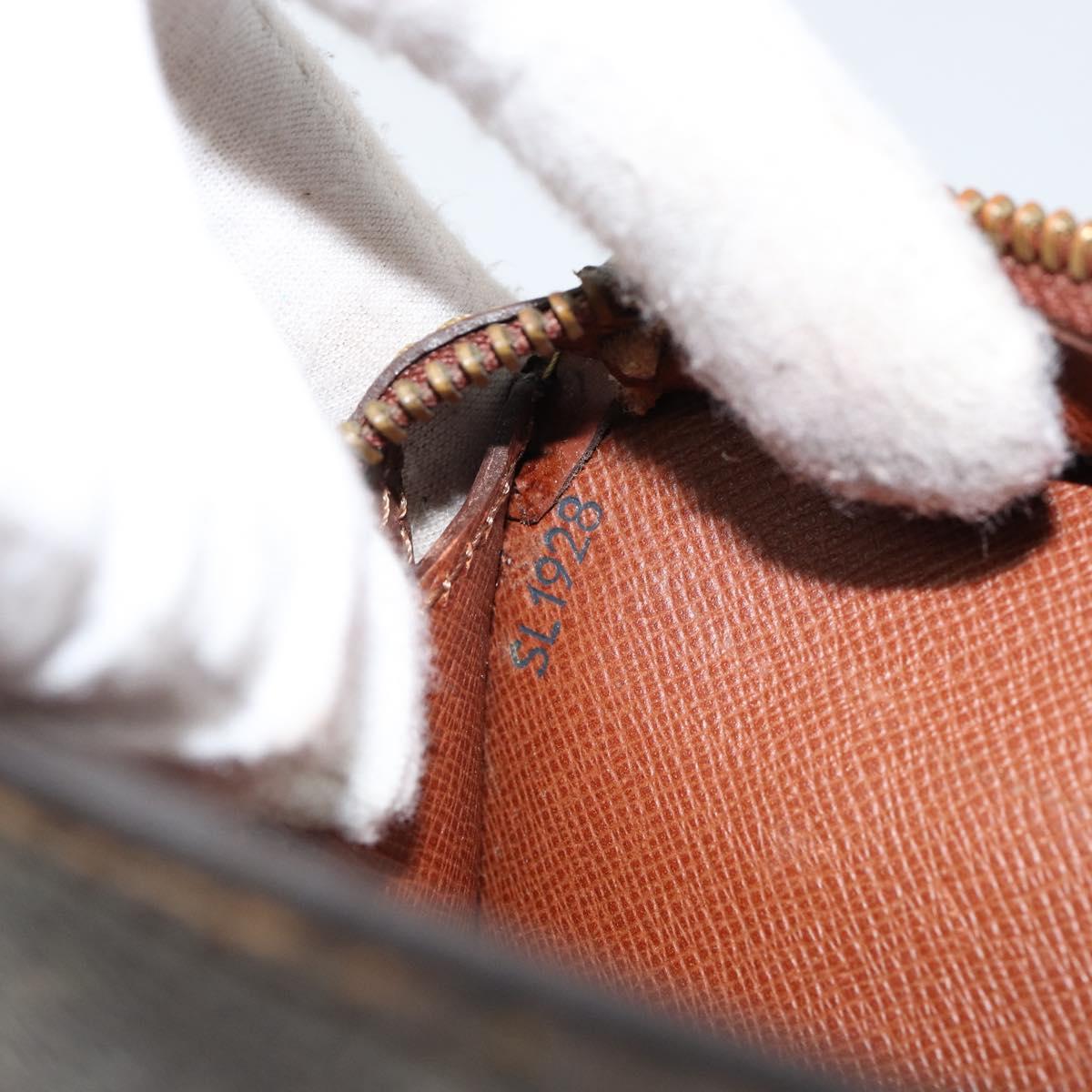 LOUIS VUITTON Monogram Pochette Homme Clutch Bag M51795 LV Auth 150800