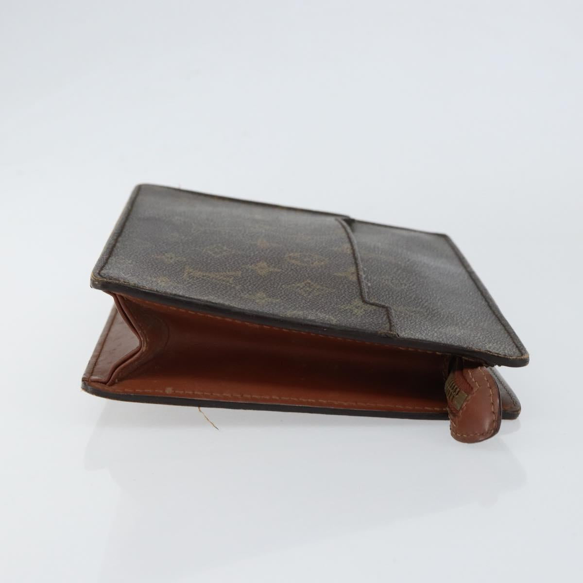 LOUIS VUITTON Monogram Pochette Homme Clutch Bag M51795 LV Auth 150800