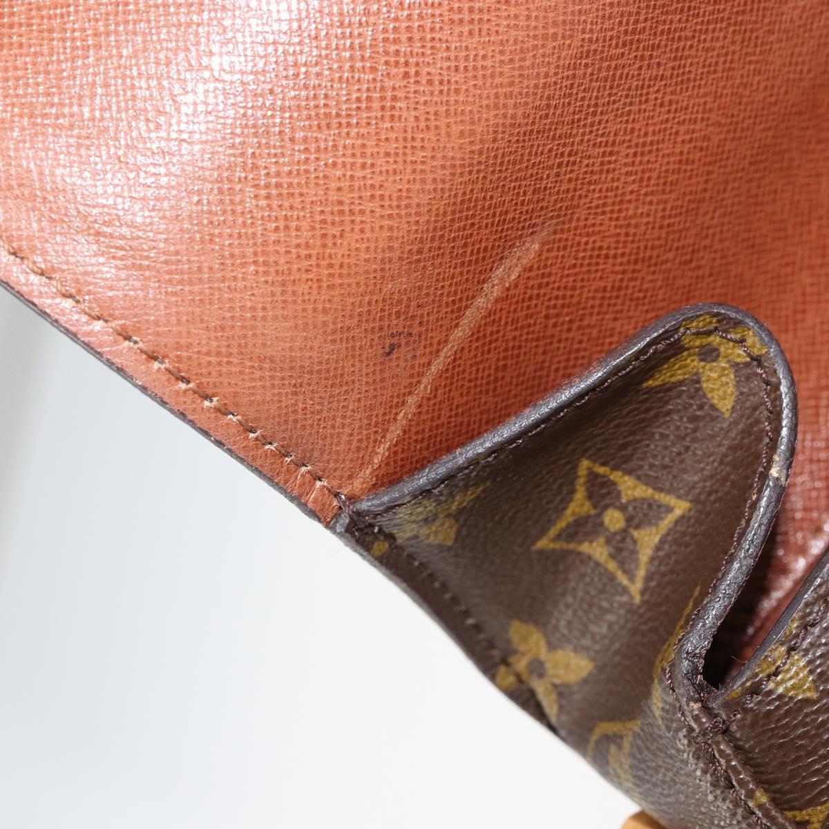 LOUIS VUITTON Monogram Saint Cloud GM Shoulder Bag Vintage M51242 LV Auth 150801