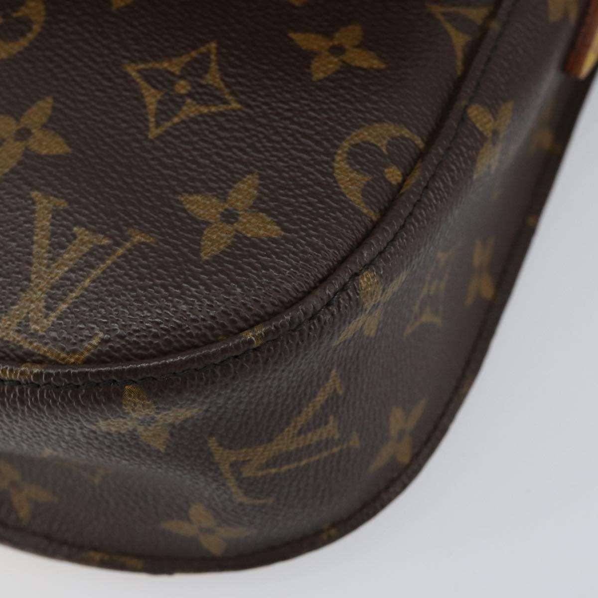 LOUIS VUITTON Monogram Saint Cloud GM Shoulder Bag M51242 LV Auth 150802