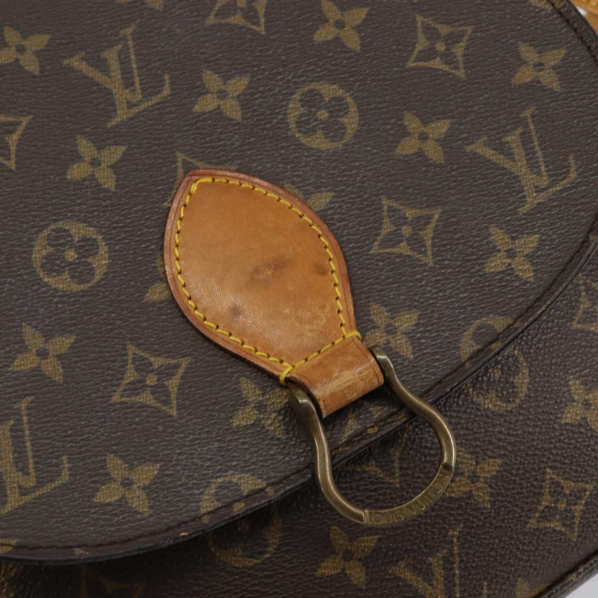 LOUIS VUITTON Monogram Saint Cloud GM Shoulder Bag M51242 LV Auth 150802