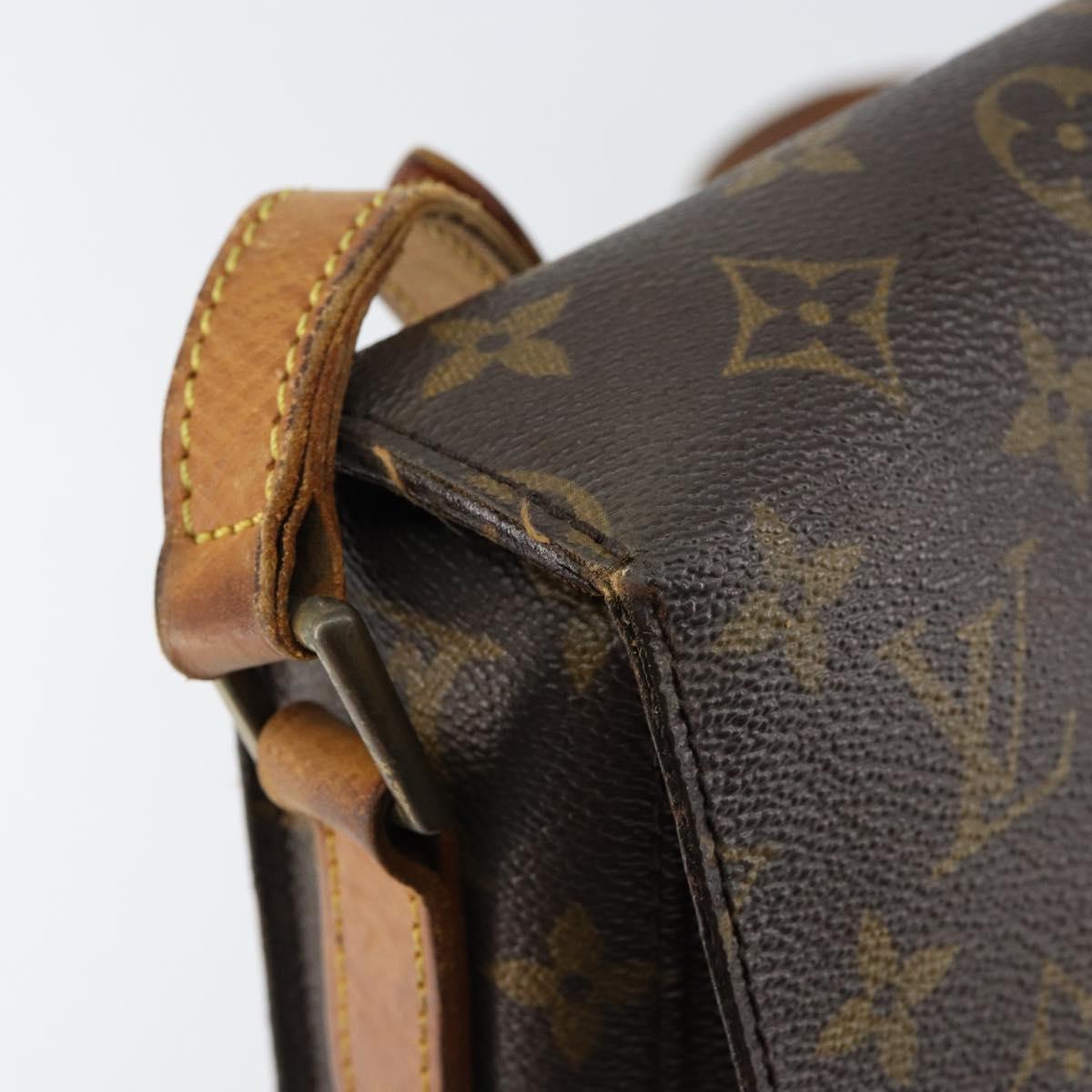 LOUIS VUITTON Monogram Saint Cloud GM Shoulder Bag M51242 LV Auth 150803