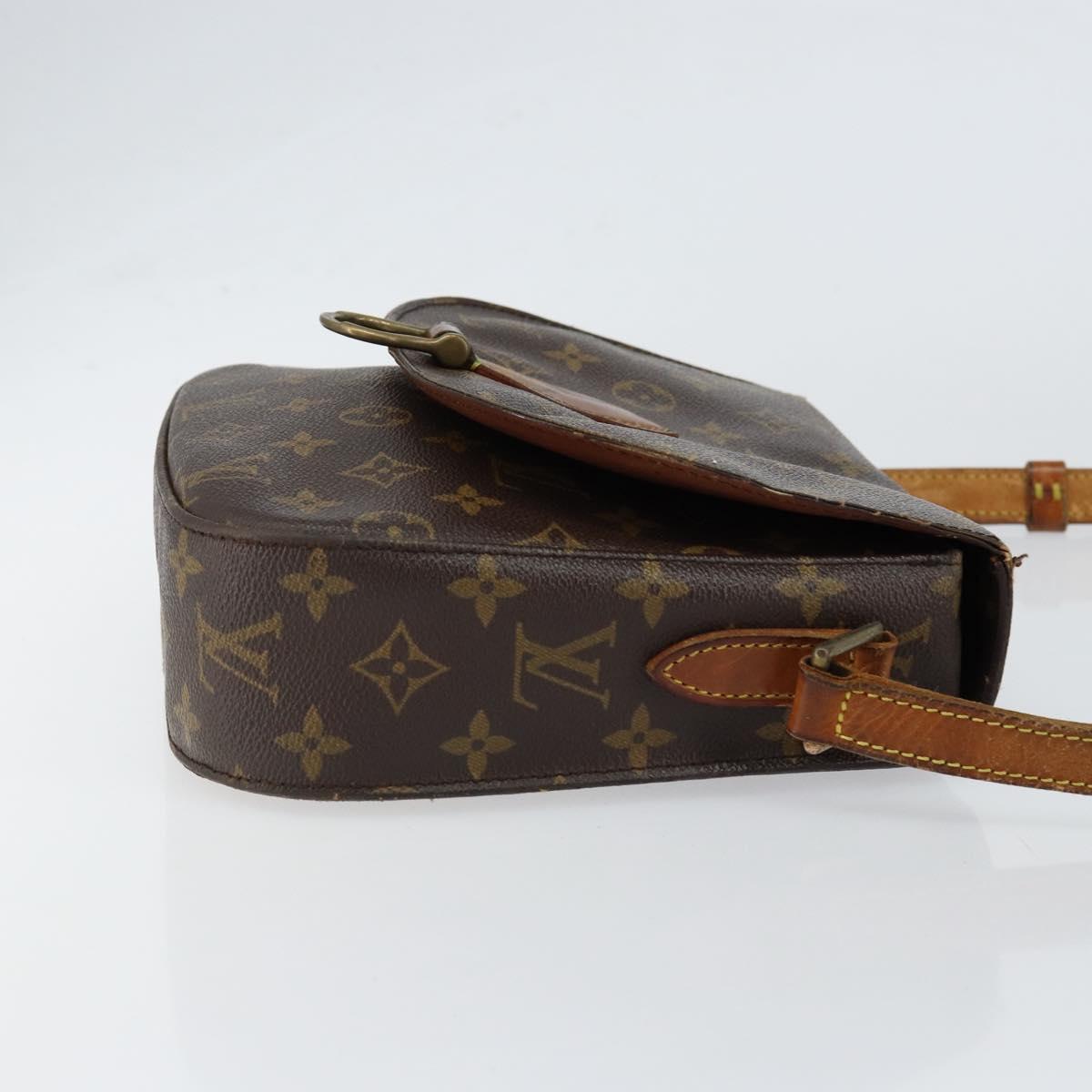 LOUIS VUITTON Monogram Saint Cloud GM Shoulder Bag M51242 LV Auth 150803