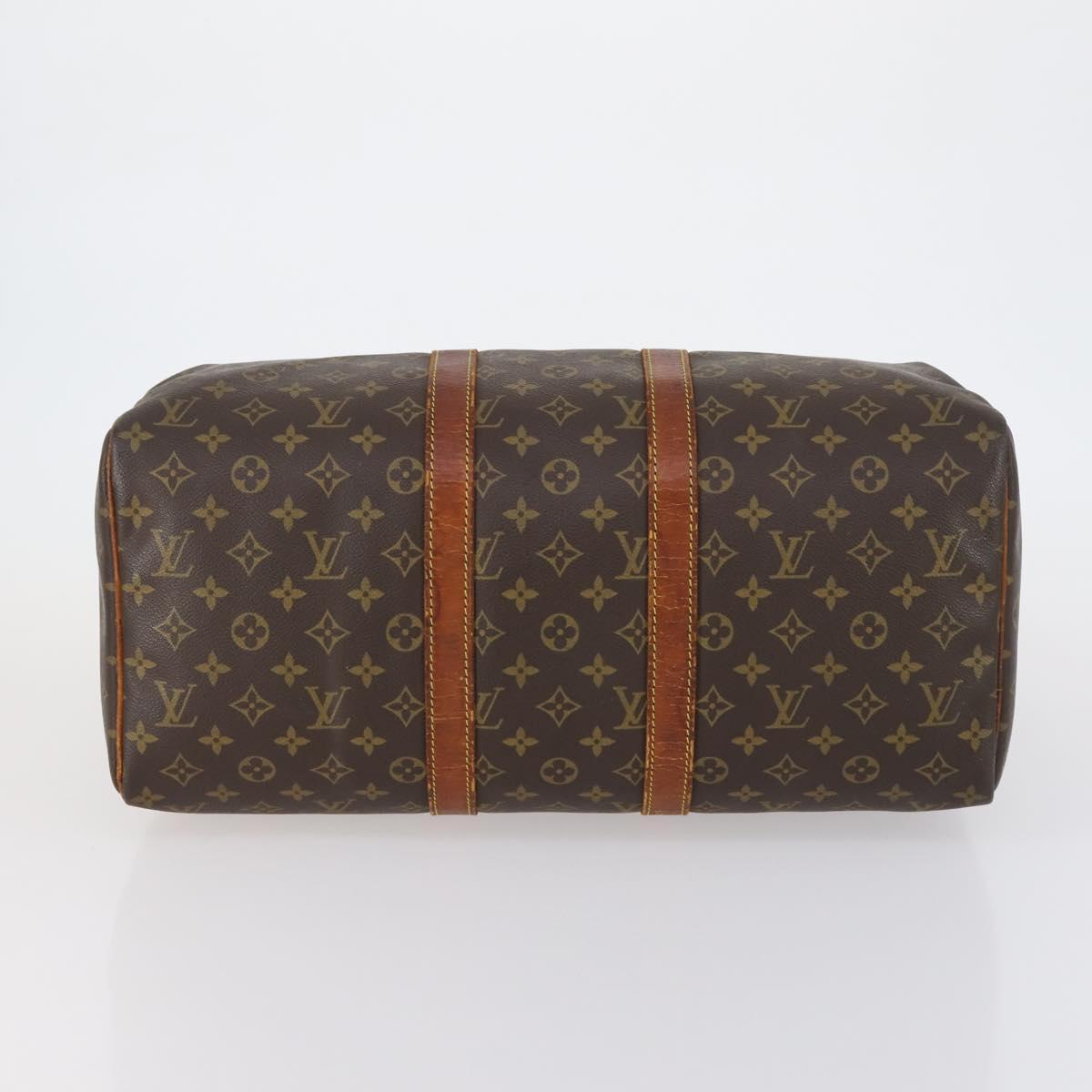 LOUIS VUITTON Monogram Keepall 45 Boston Bag M41428 LV Auth 150804