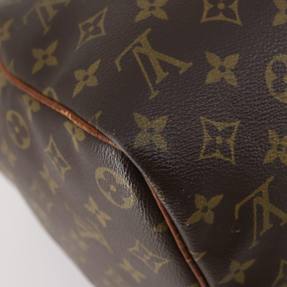 LOUIS VUITTON Monogram Keepall 45 Boston Bag M41428 LV Auth 150804