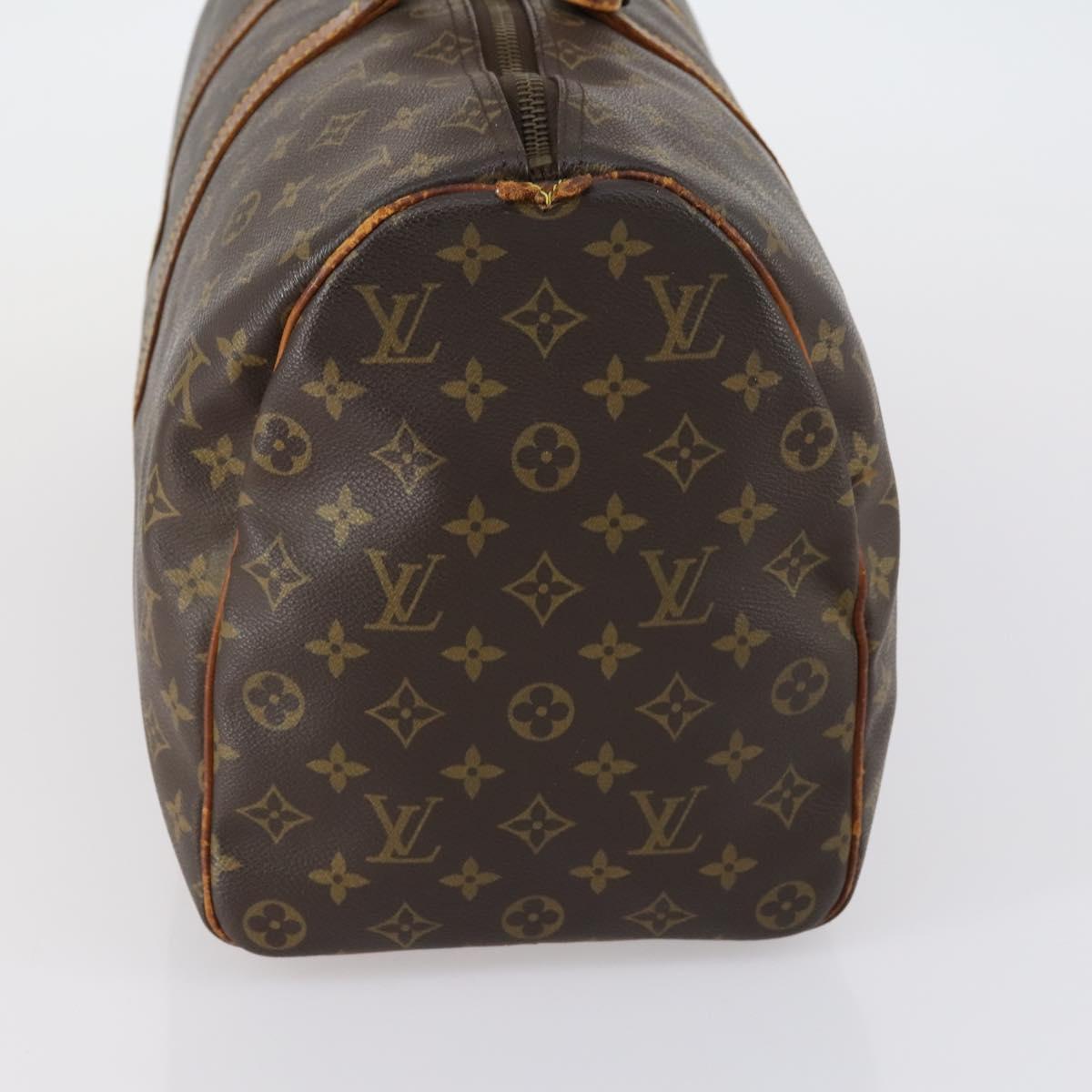 LOUIS VUITTON Monogram Keepall 45 Boston Bag M41428 LV Auth 150804