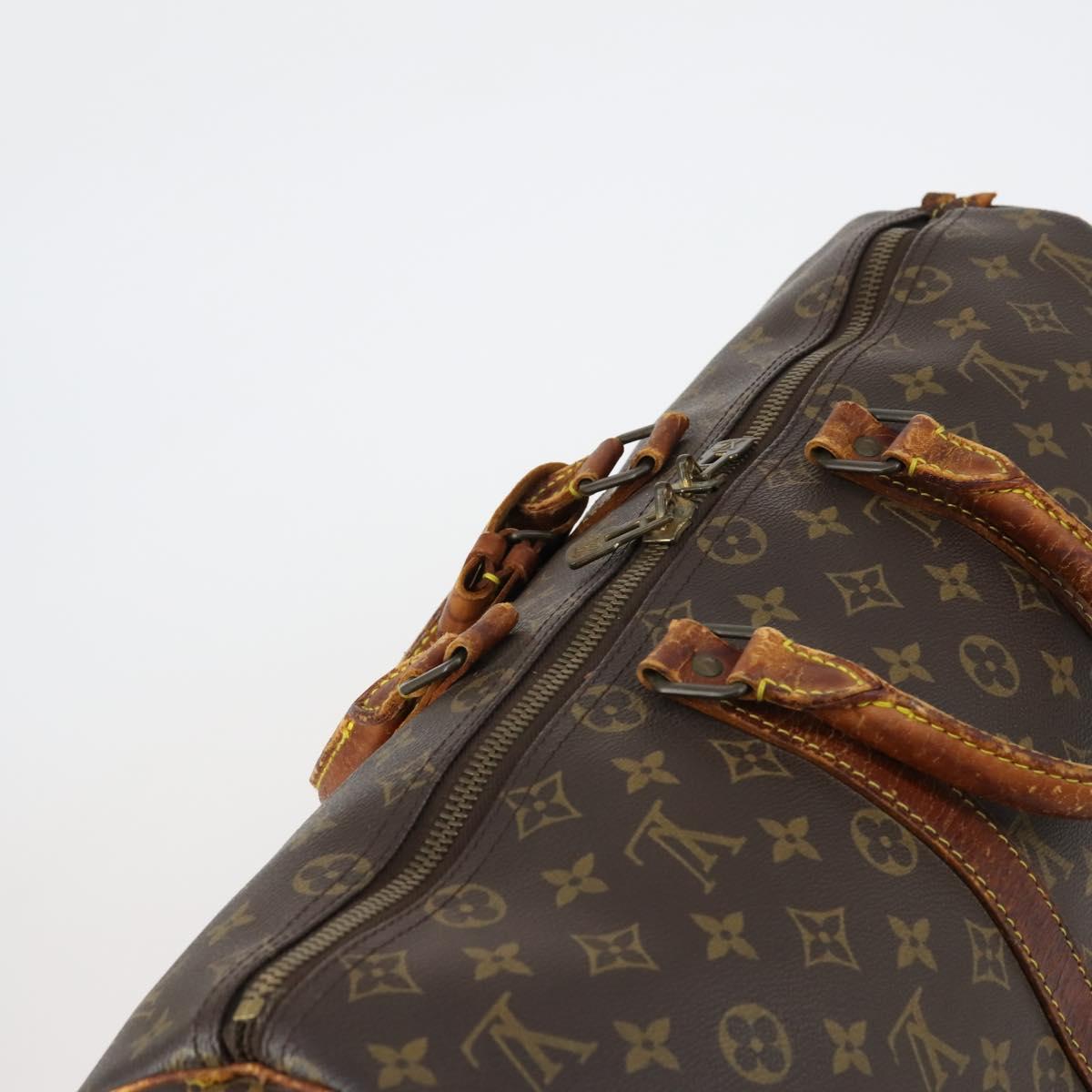 LOUIS VUITTON Monogram Keepall 45 Boston Bag M41428 LV Auth 150804
