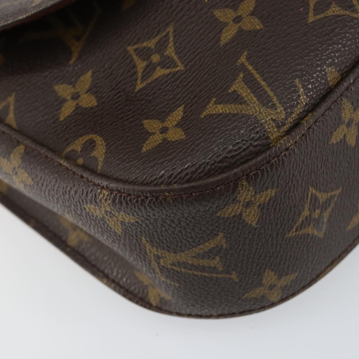 LOUIS VUITTON Monogram Saint Cloud GM Shoulder Bag M51242 LV Auth 150826