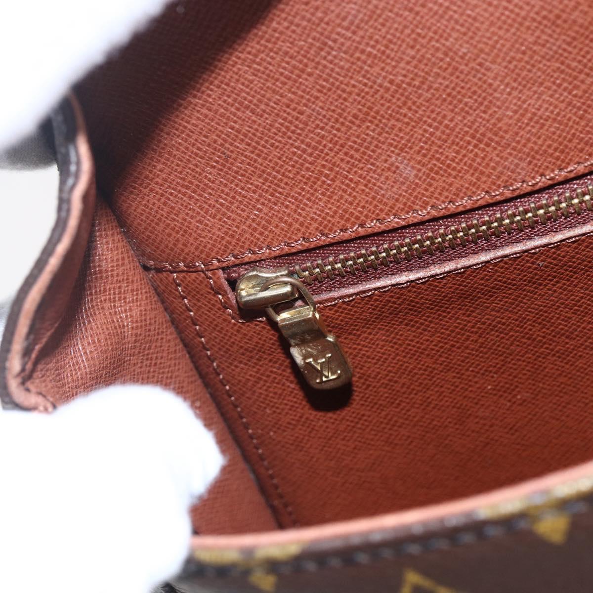 LOUIS VUITTON Monogram Saint Cloud GM Shoulder Bag M51242 LV Auth 150831