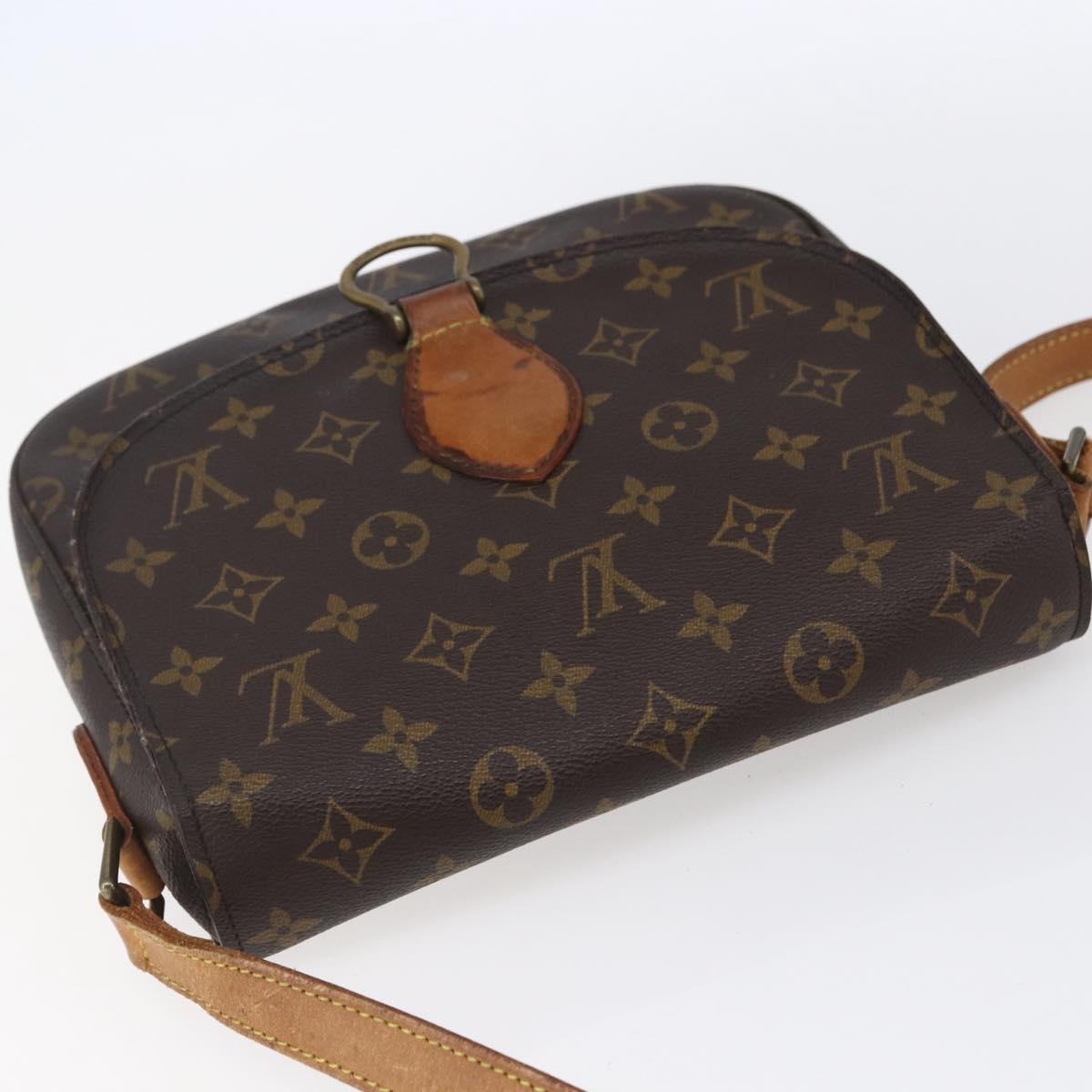 LOUIS VUITTON Monogram Saint Cloud GM Shoulder Bag M51242 LV Auth 150831