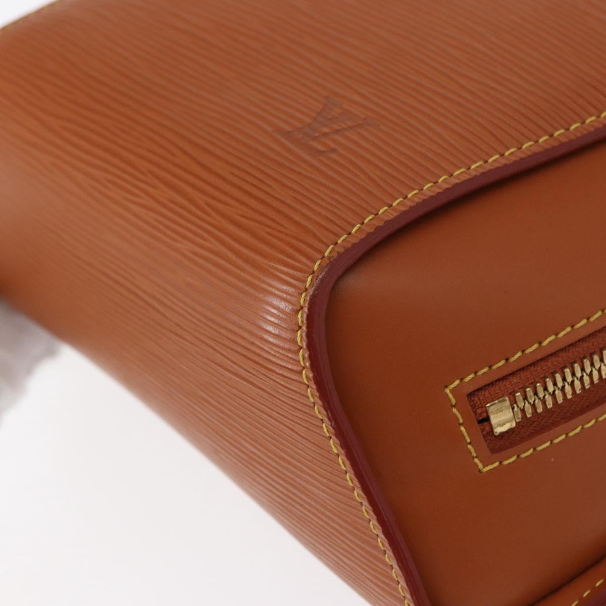 LOUIS VUITTON Epi Mabillon Backpack Zipangu Gold M52238 LV Auth 150851