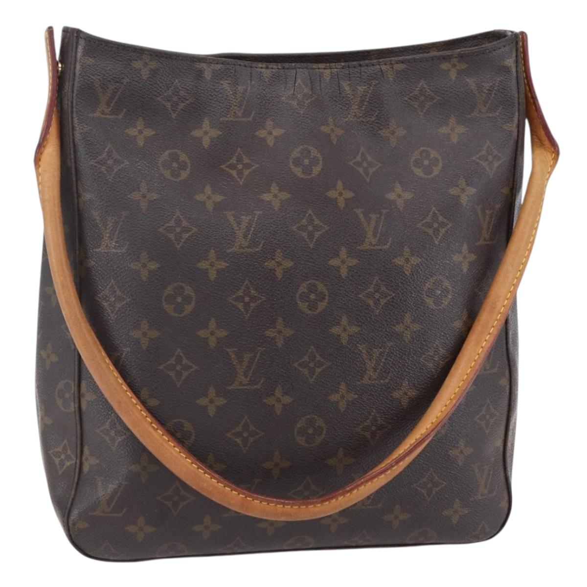 LOUIS VUITTON Monogram Looping GM Shoulder Bag M51145 LV Auth 150853