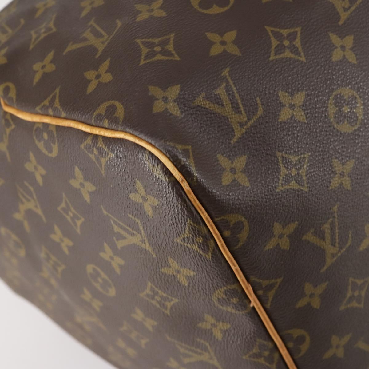 LOUIS VUITTON Monogram Keepall 55 Boston Bag M41424 LV Auth 150854