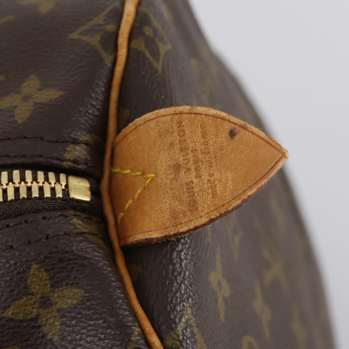 LOUIS VUITTON Monogram Keepall 55 Boston Bag M41424 LV Auth 150854
