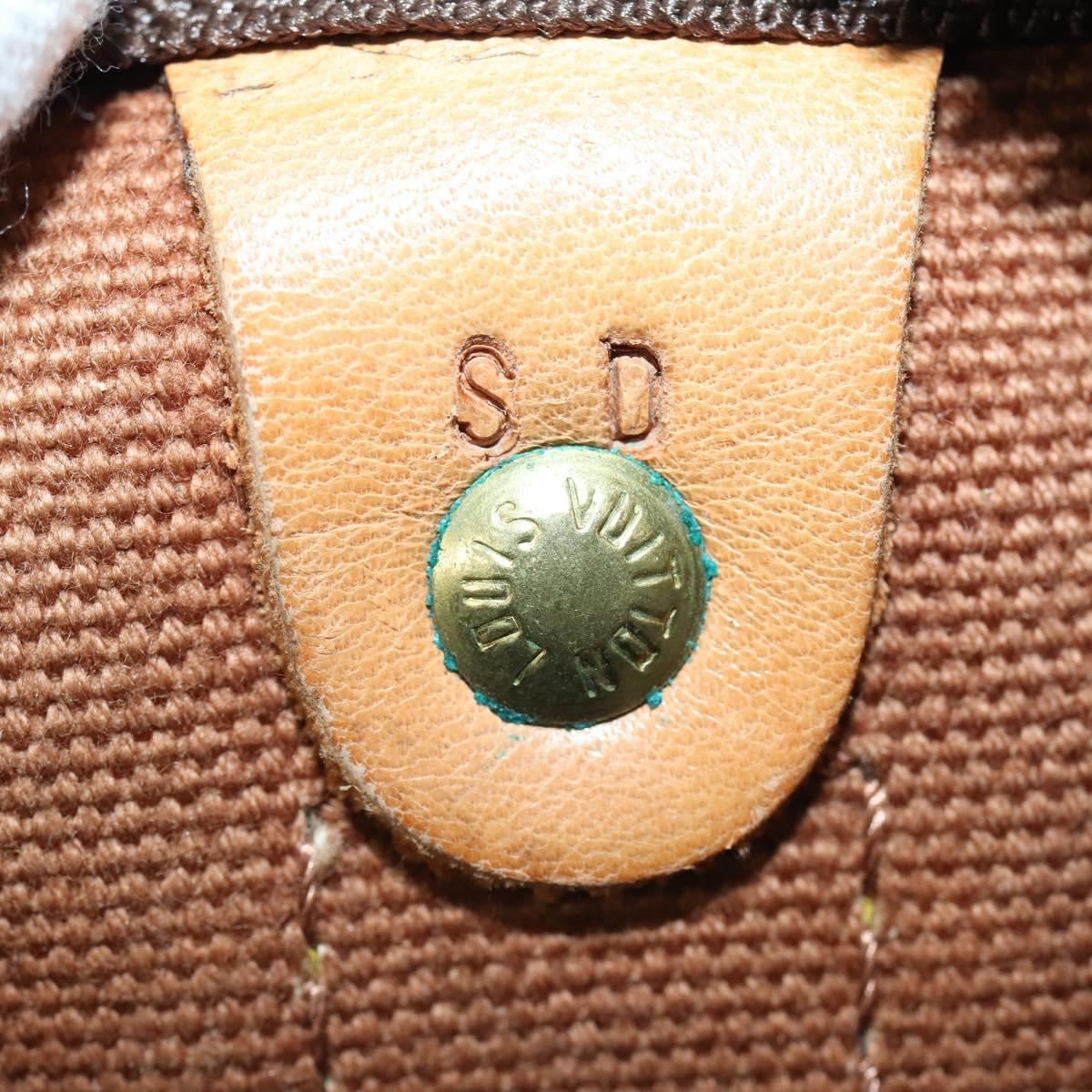 LOUIS VUITTON Monogram Keepall 55 Boston Bag M41424 LV Auth 150854