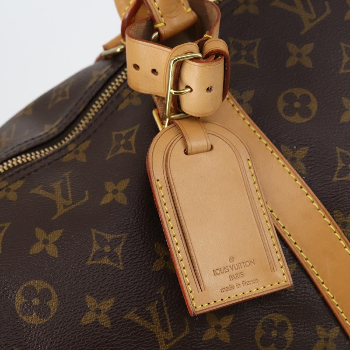 LOUIS VUITTON Monogram Keepall 60 Boston Bag M41422 LV Auth 150855