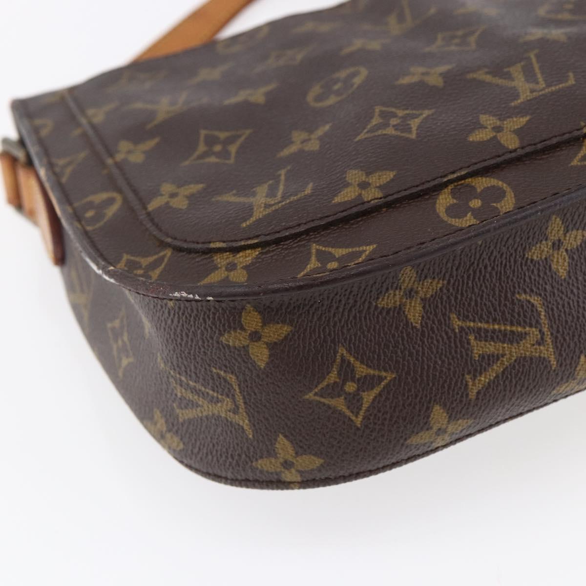 LOUIS VUITTON Monogram Saint Cloud GM Shoulder Bag M51242 LV Auth 150856