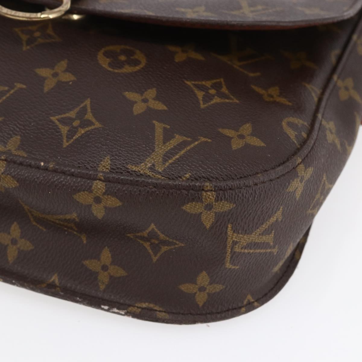 LOUIS VUITTON Monogram Saint Cloud GM Shoulder Bag M51242 LV Auth 150858