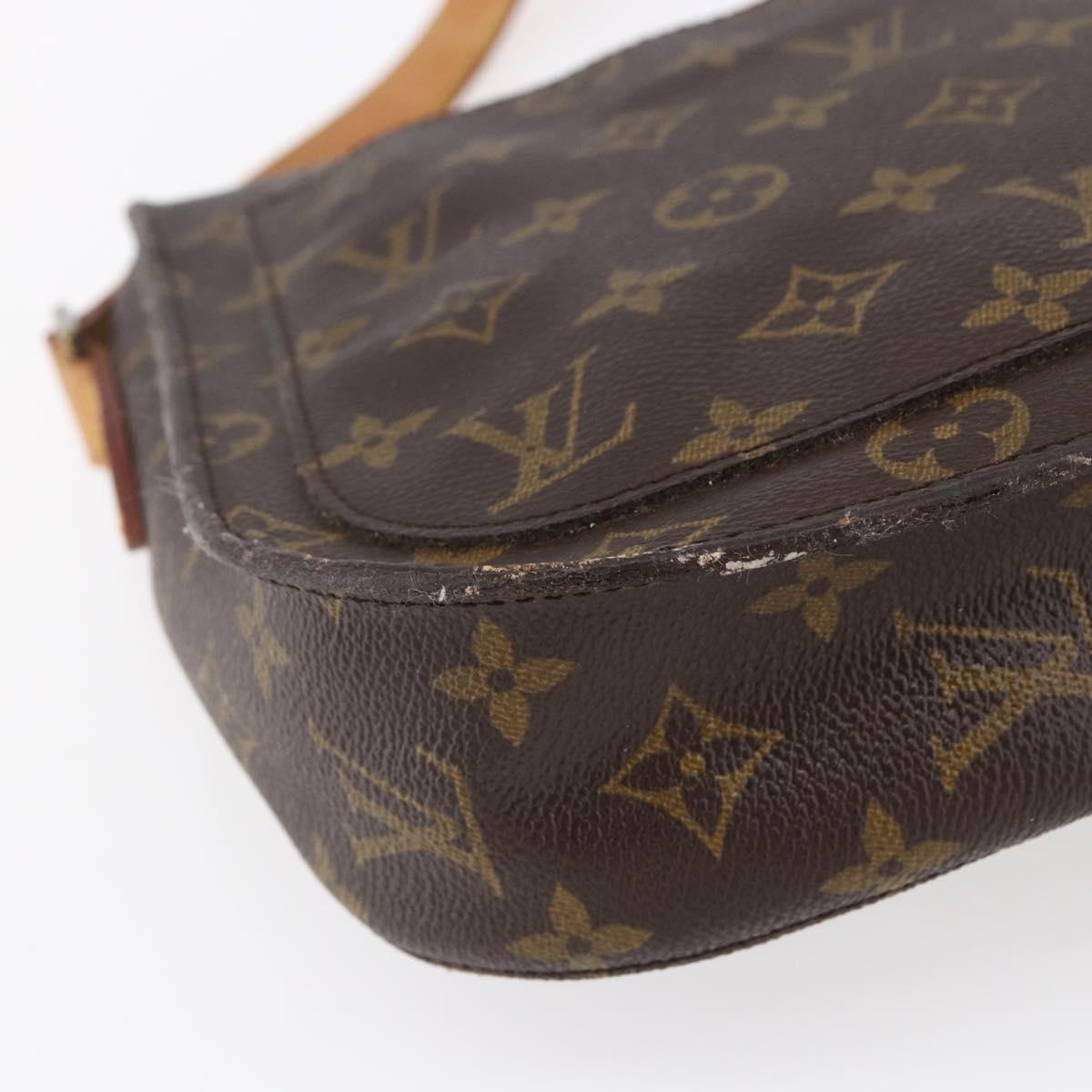 LOUIS VUITTON Monogram Saint Cloud GM Shoulder Bag M51242 LV Auth 150858