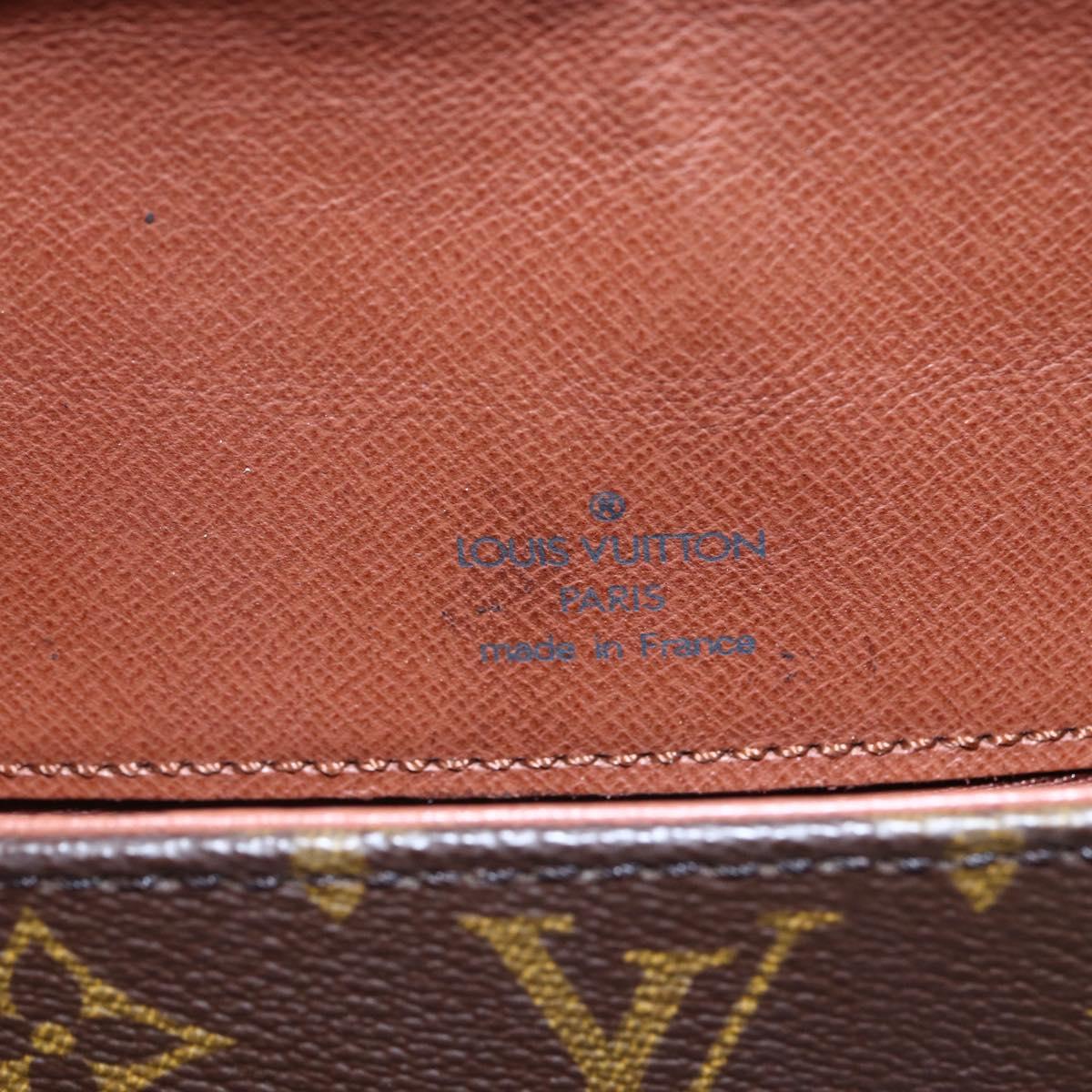 LOUIS VUITTON Monogram Saint Cloud GM Shoulder Bag M51242 LV Auth 150858