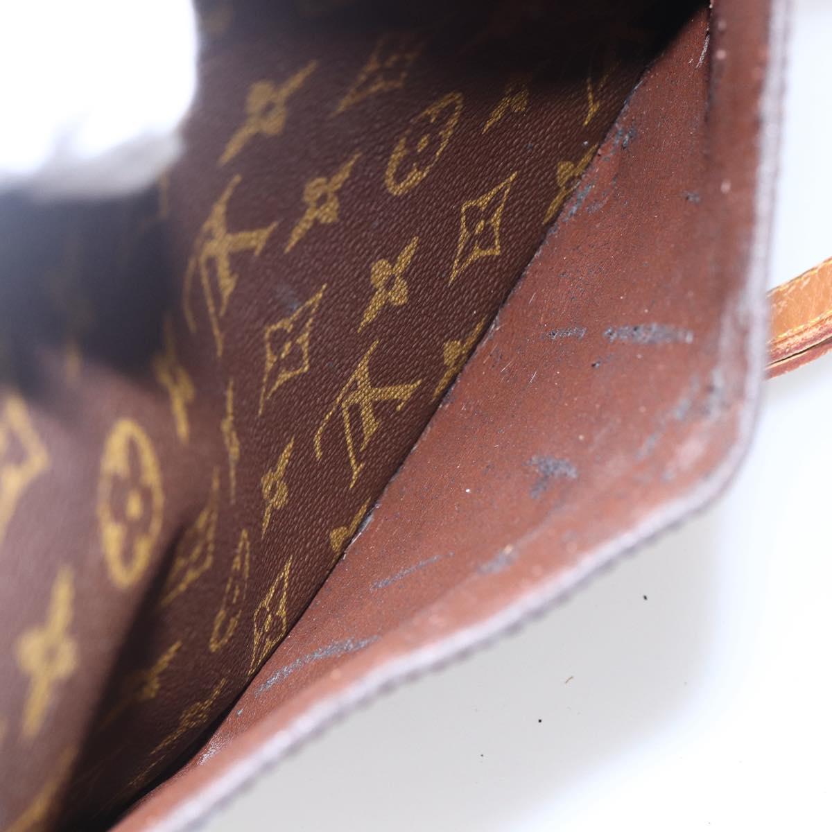 LOUIS VUITTON Monogram Saint Cloud GM Shoulder Bag M51242 LV Auth 150858