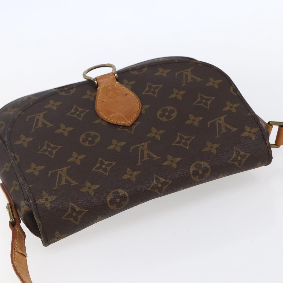 LOUIS VUITTON Monogram Saint Cloud GM Shoulder Bag M51242 LV Auth 150858